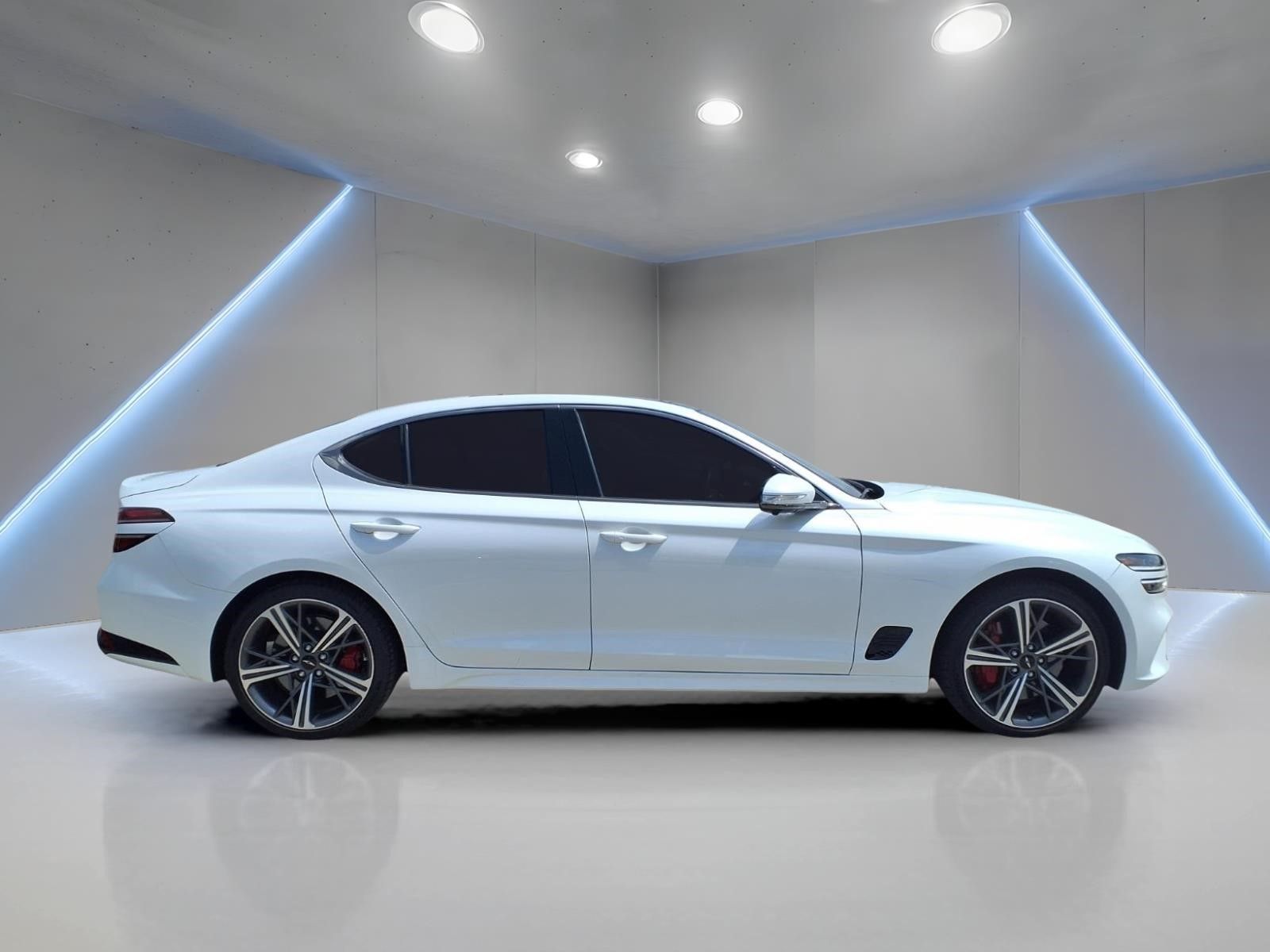 2025 Genesis G70 3.3T Sport Advanced White at Genesis of Spring