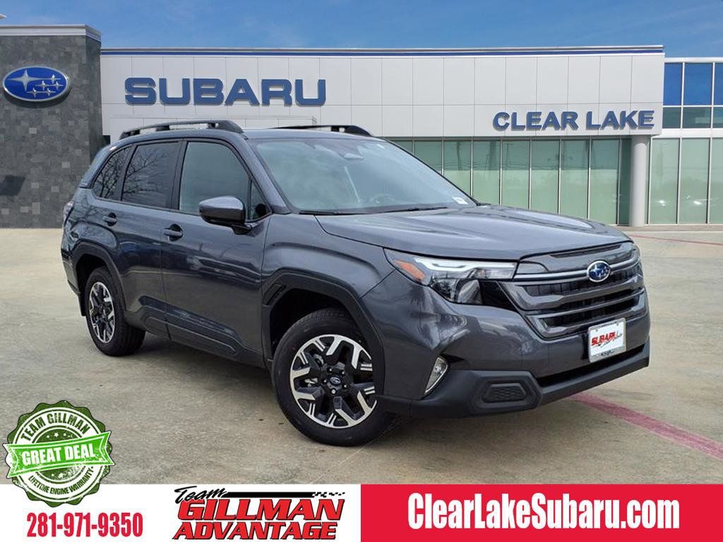 Gray Metallic 2026 Subaru Forester Crossover AWD SUV / Crossover All-Wheel Drive Continuously Variable Transmission