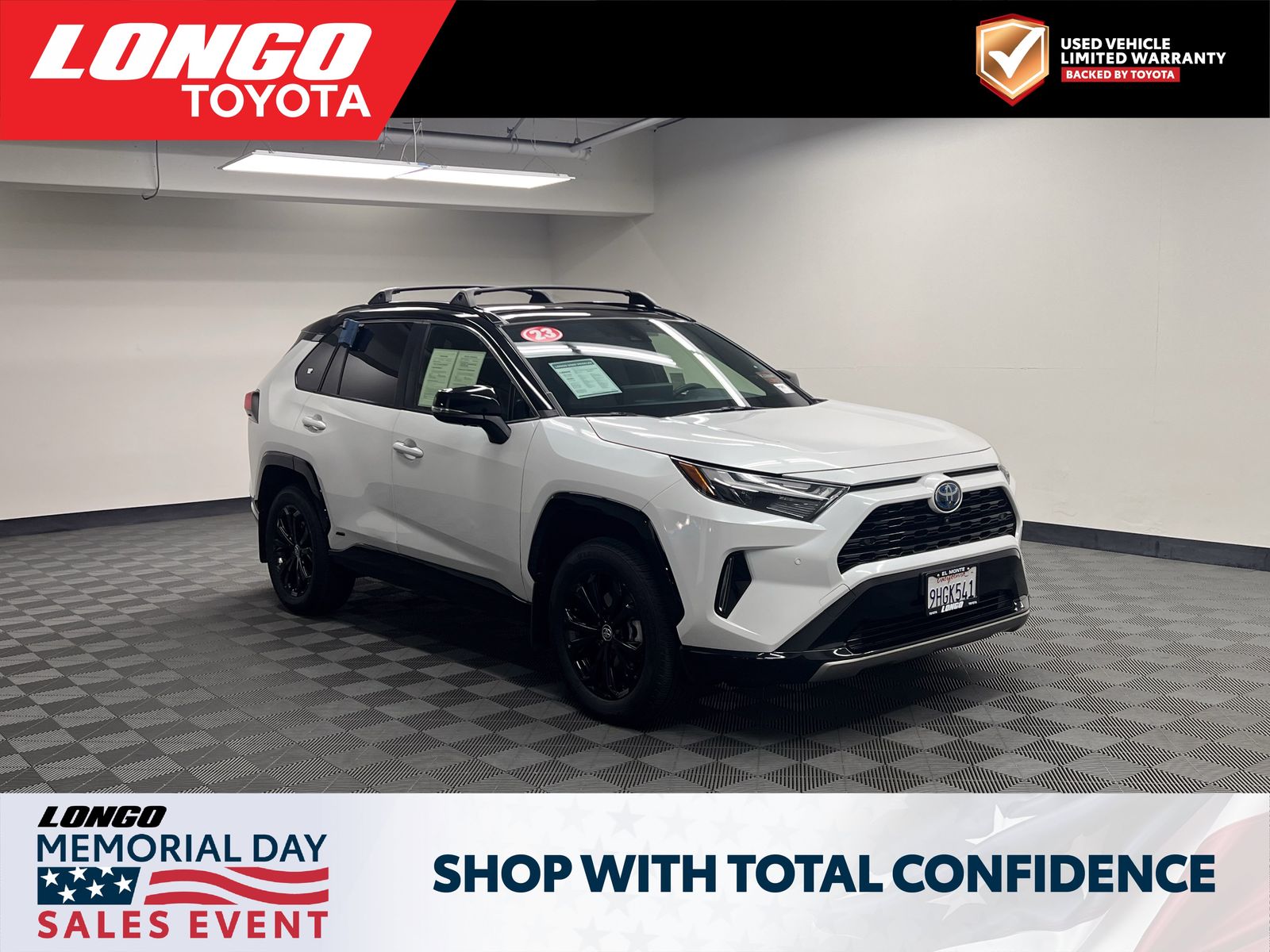 used 2023 Toyota RAV4 Hybrid car, priced at $33,988
