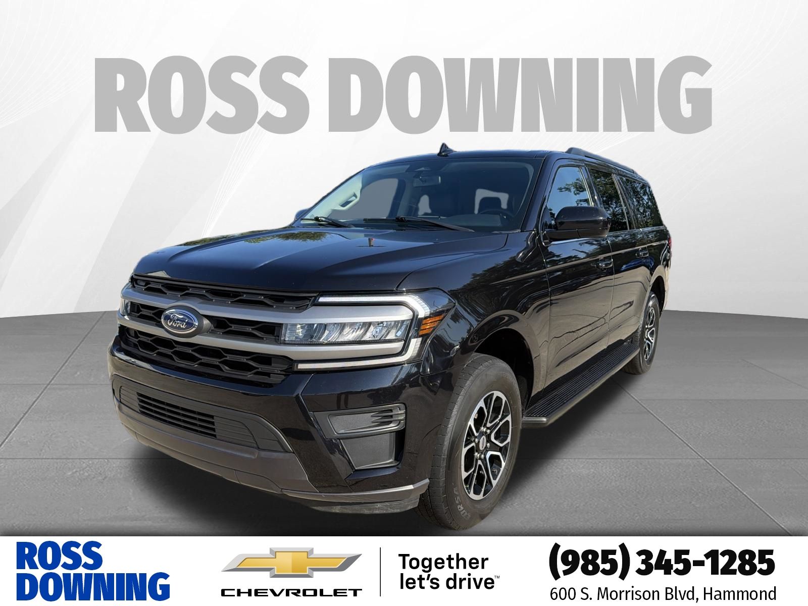 Black Metallic 2024 Ford Expedition SUV / Crossover 4X2 Automatic