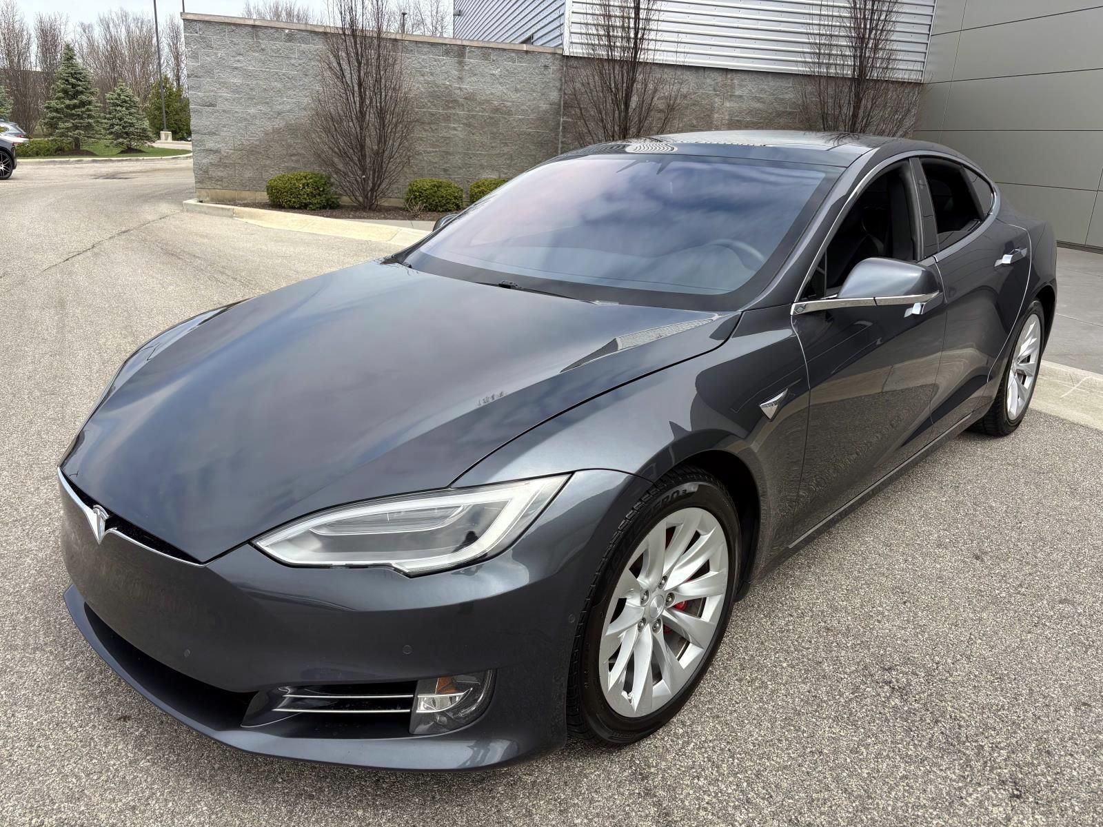 Midnight Silver Metallic 2018 Tesla Model S P100D AWD Sedan All-Wheel Drive 1-Speed Automatic
