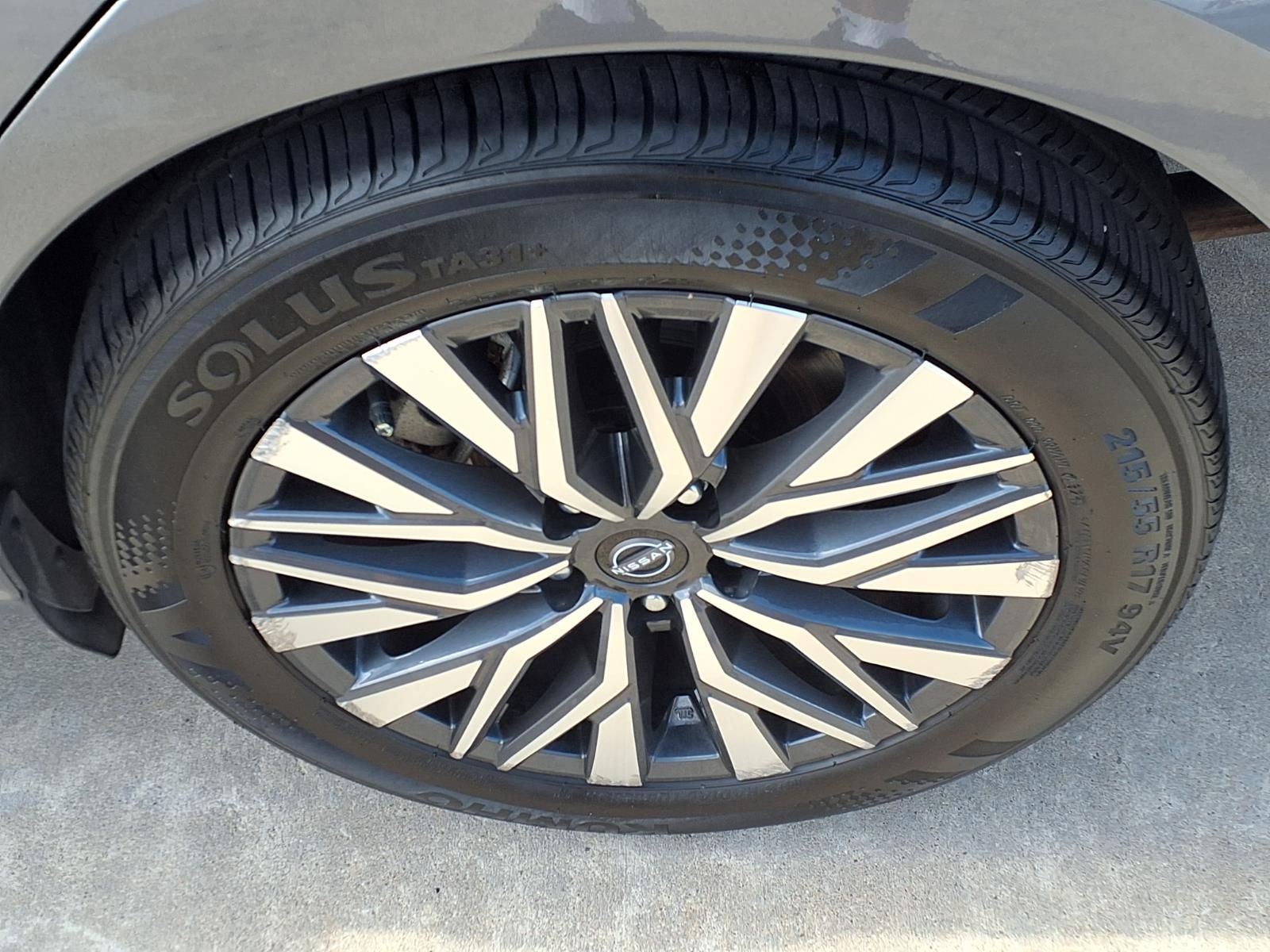2025 Nissan Altima 2.5 SV Gray at Central Houston Nissan