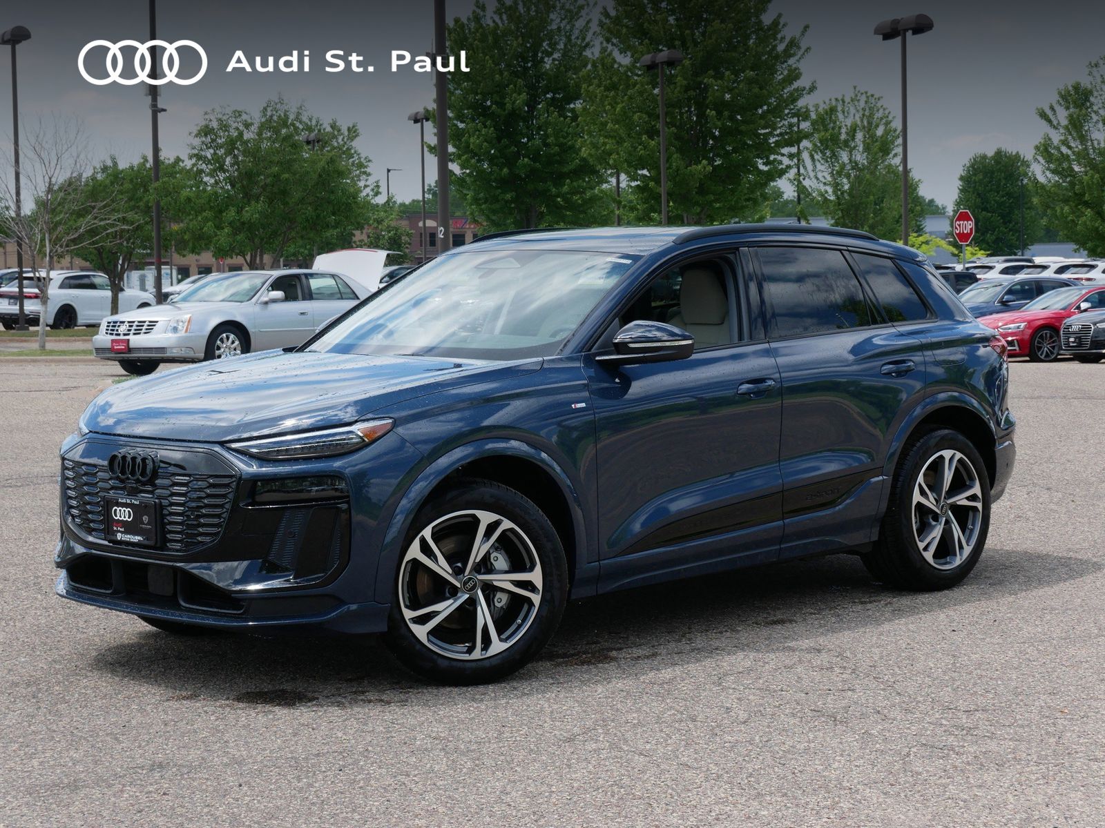Blue 2027 Audi Q6 e-tron quattro Premium Plus SUV / Crossover All-Wheel Drive 1-Speed Automatic