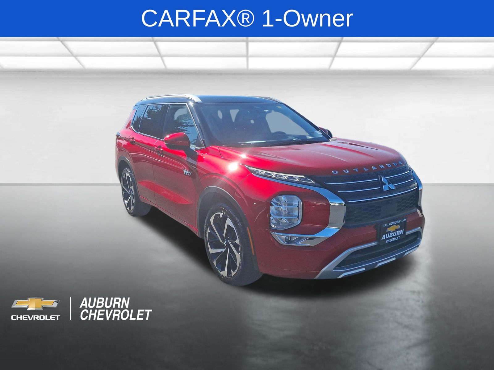 Red 2024 Mitsubishi Outlander Hybrid Plug-in SEL S-AWC SUV / Crossover All-Wheel Drive 1-Speed Automatic