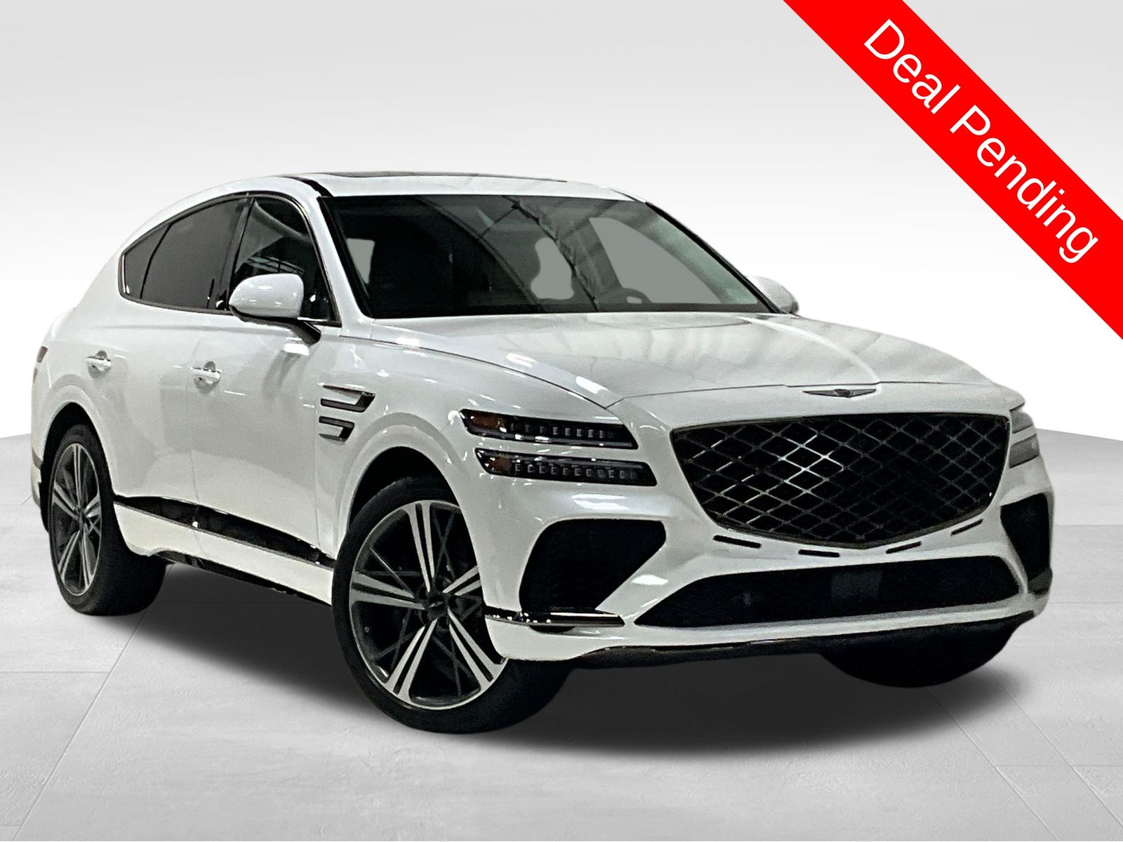 Uyuni White 2025 Genesis GV80 Coupe Coupe All-Wheel Drive 8-Speed Automatic