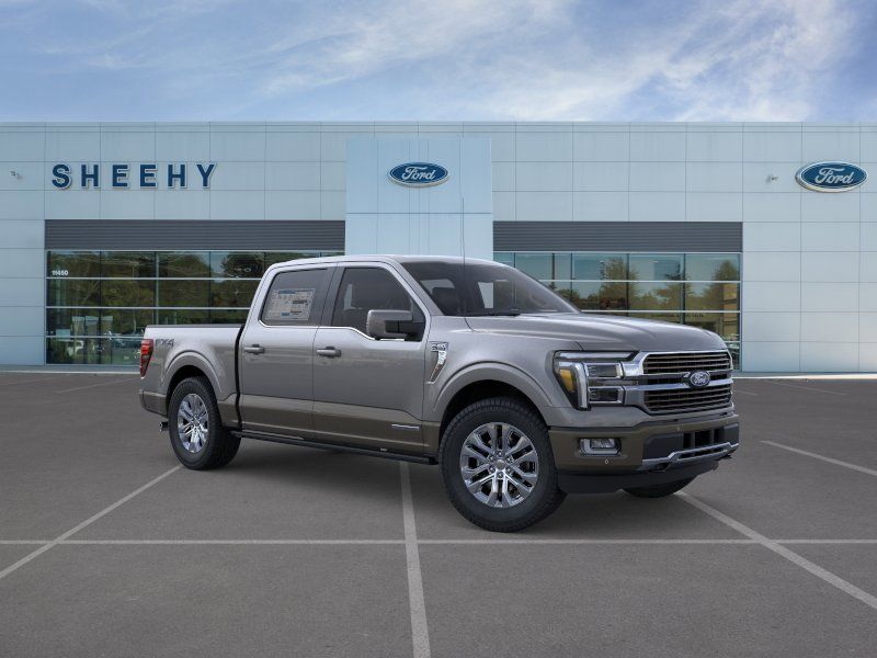Gray Metallic 2026 Ford F-150 King Ranch SuperCrew 4WD Pickup Truck Four-Wheel Drive Automatic