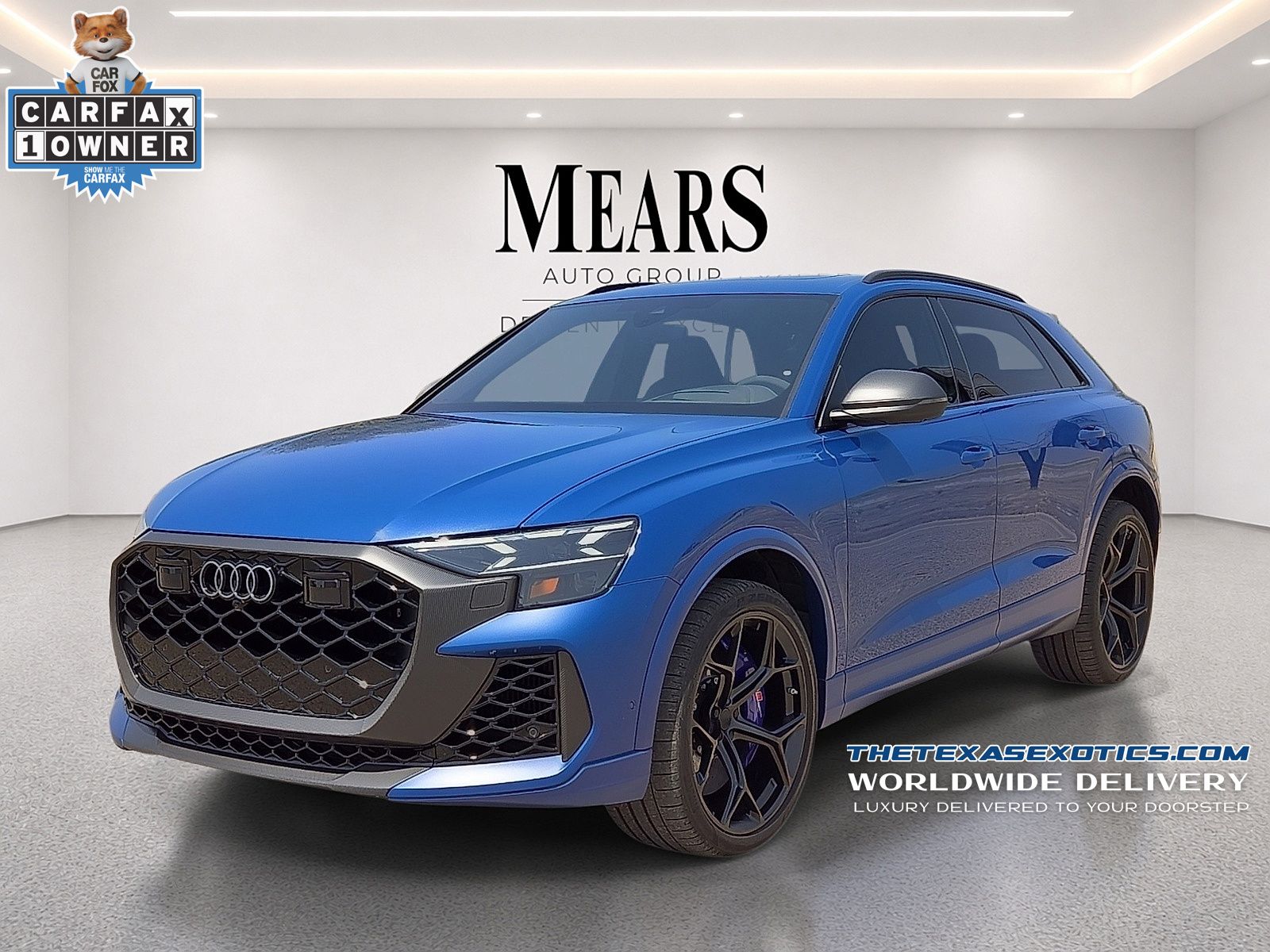 Ascari Blue Metallic 2026 Audi RS Q8 SUV / Crossover All-Wheel Drive 8-Speed Automatic