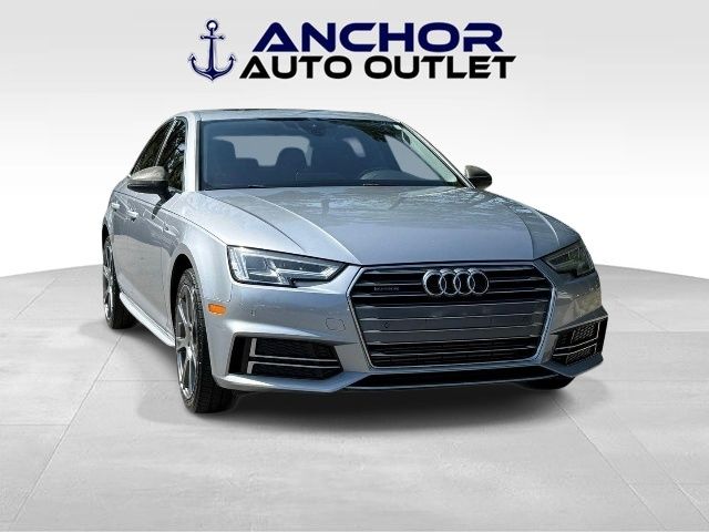 Silver Metallic 2018 Audi A4 2.0 TFSI quattro Premium Plus AWD Sedan All-Wheel Drive 7-Speed Automatic
