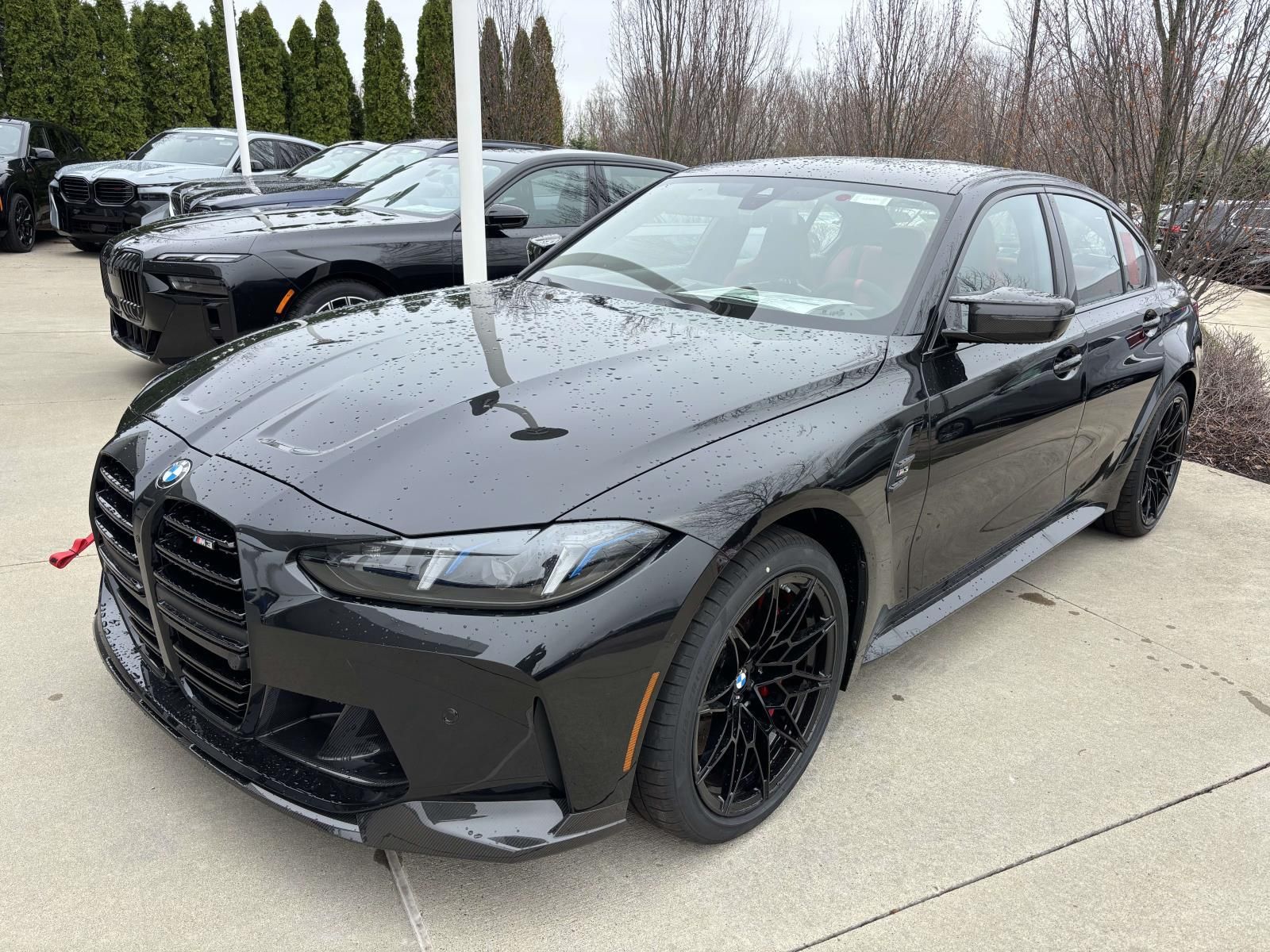 Black Sapphire Metallic 2026 BMW M3 RWD Sedan Rear-Wheel Drive 6-Speed Manual