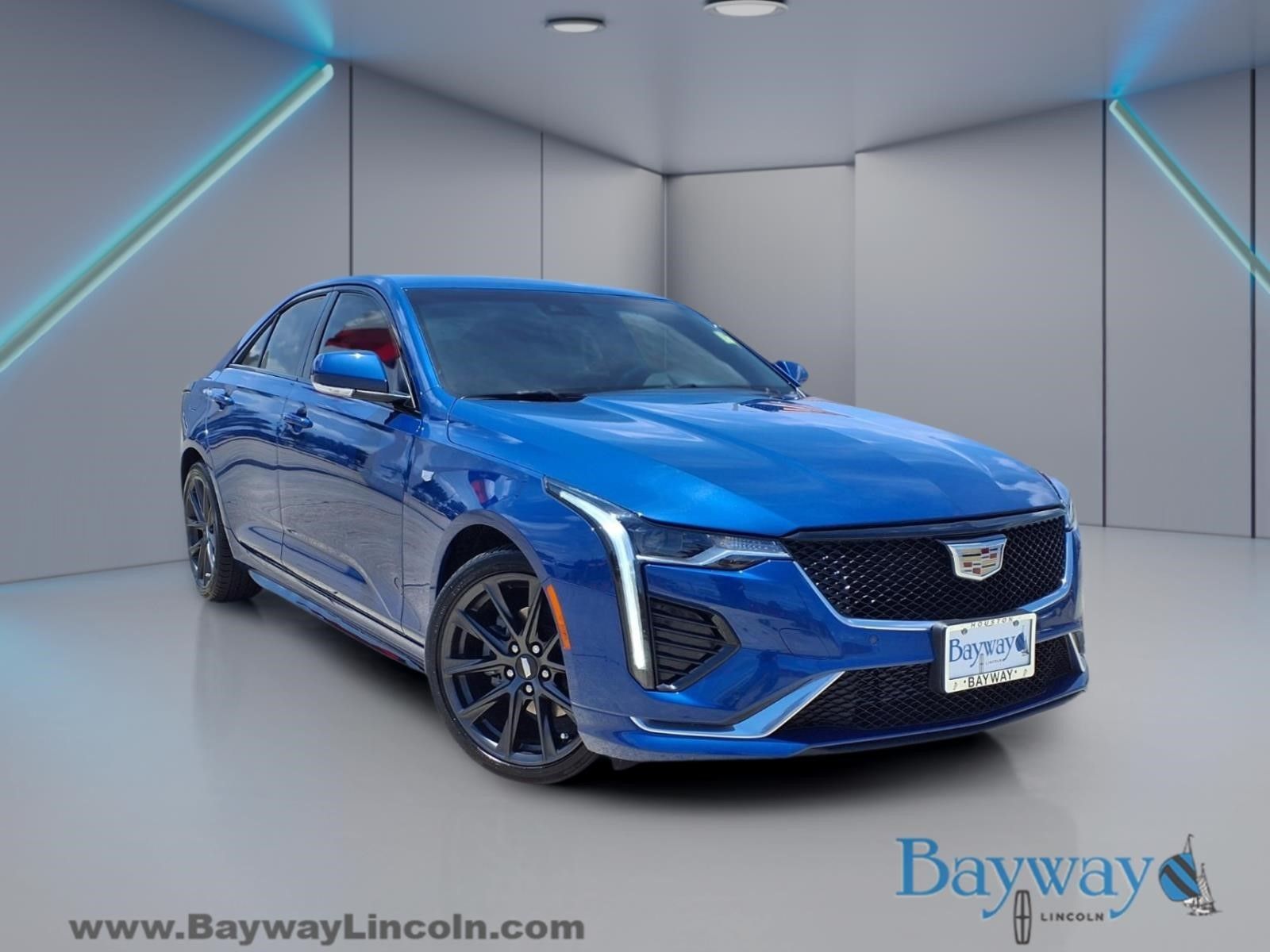 Wave Metallic 2025 Cadillac CT4 Sport RWD Sedan Rear-Wheel Drive 8-Speed Automatic