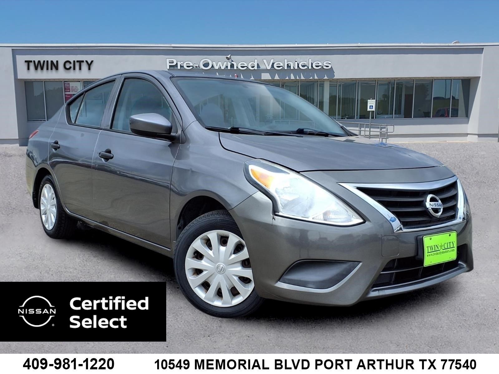 2017 Nissan Versa Sedan S Plus