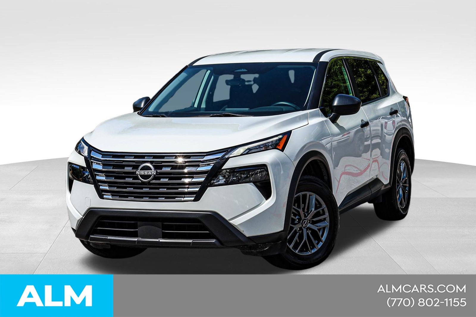 Glacier White 2024 Nissan Rogue SUV / Crossover Front-Wheel Drive Continuously Variable Transmission