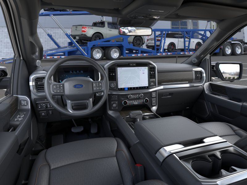 New 2026 Star White Metallic Tri-Coat Ford Lariat image 9
