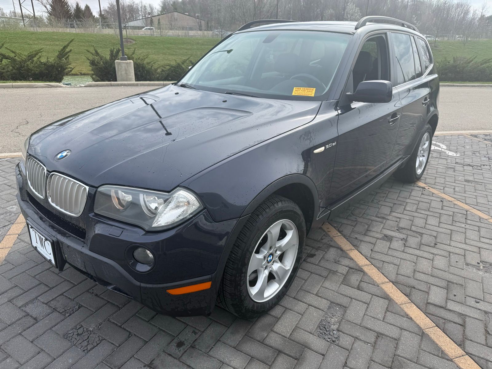 Monaco Blue Metallic 2008 BMW X3 3.0si AWD SUV / Crossover All-Wheel Drive 6-Speed Automatic