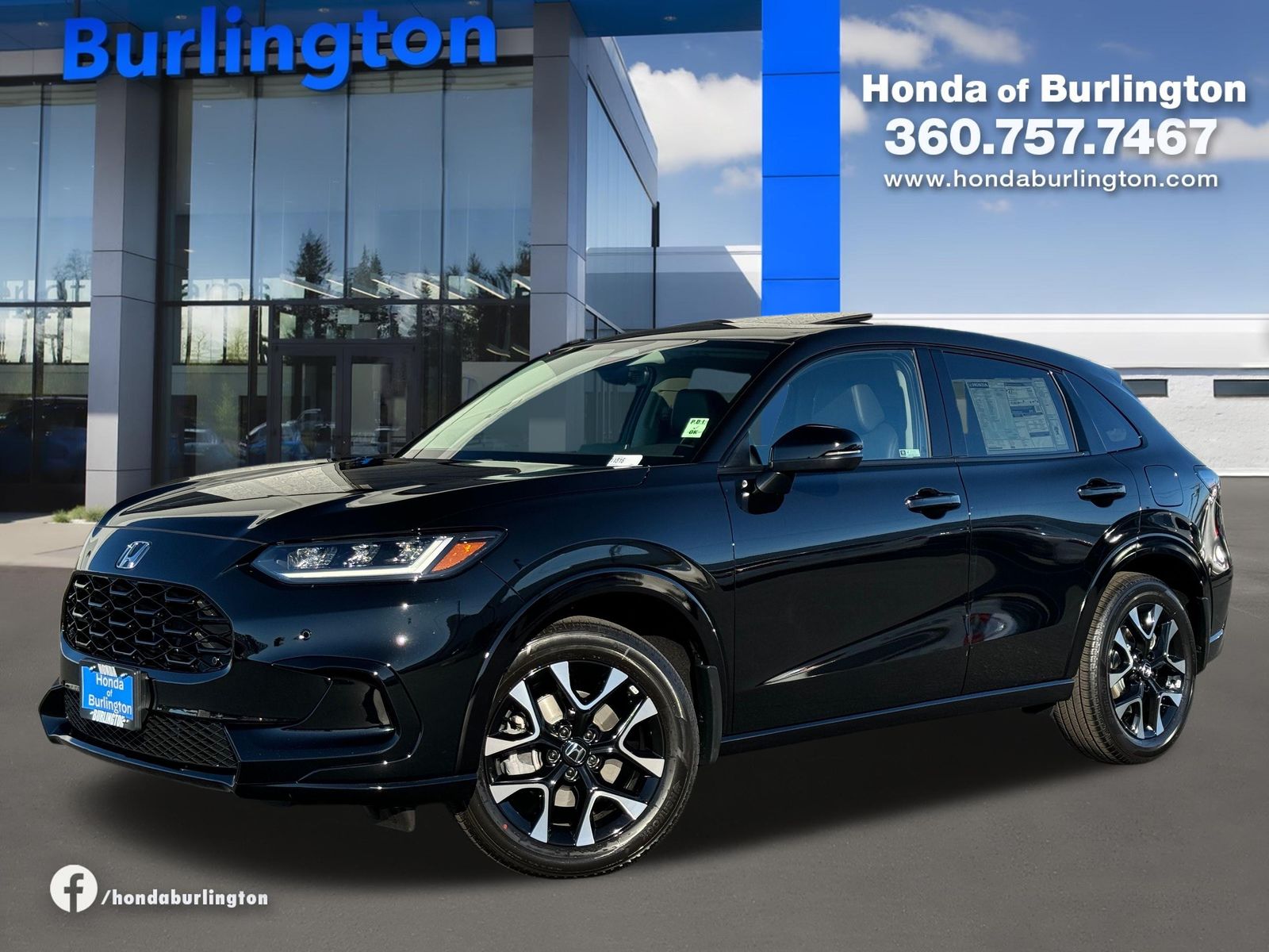 Crystal Black Pearl 2027 Honda HR-V SUV / Crossover All-Wheel Drive Continuously Variable Transmission