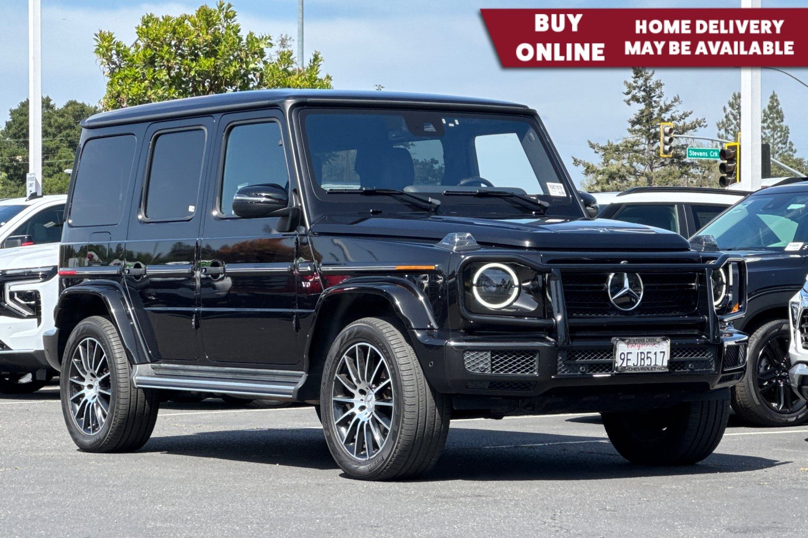 Obsidian Black Metallic 2019 Mercedes-Benz G-Class SUV / Crossover All-Wheel Drive 9-Speed Automatic