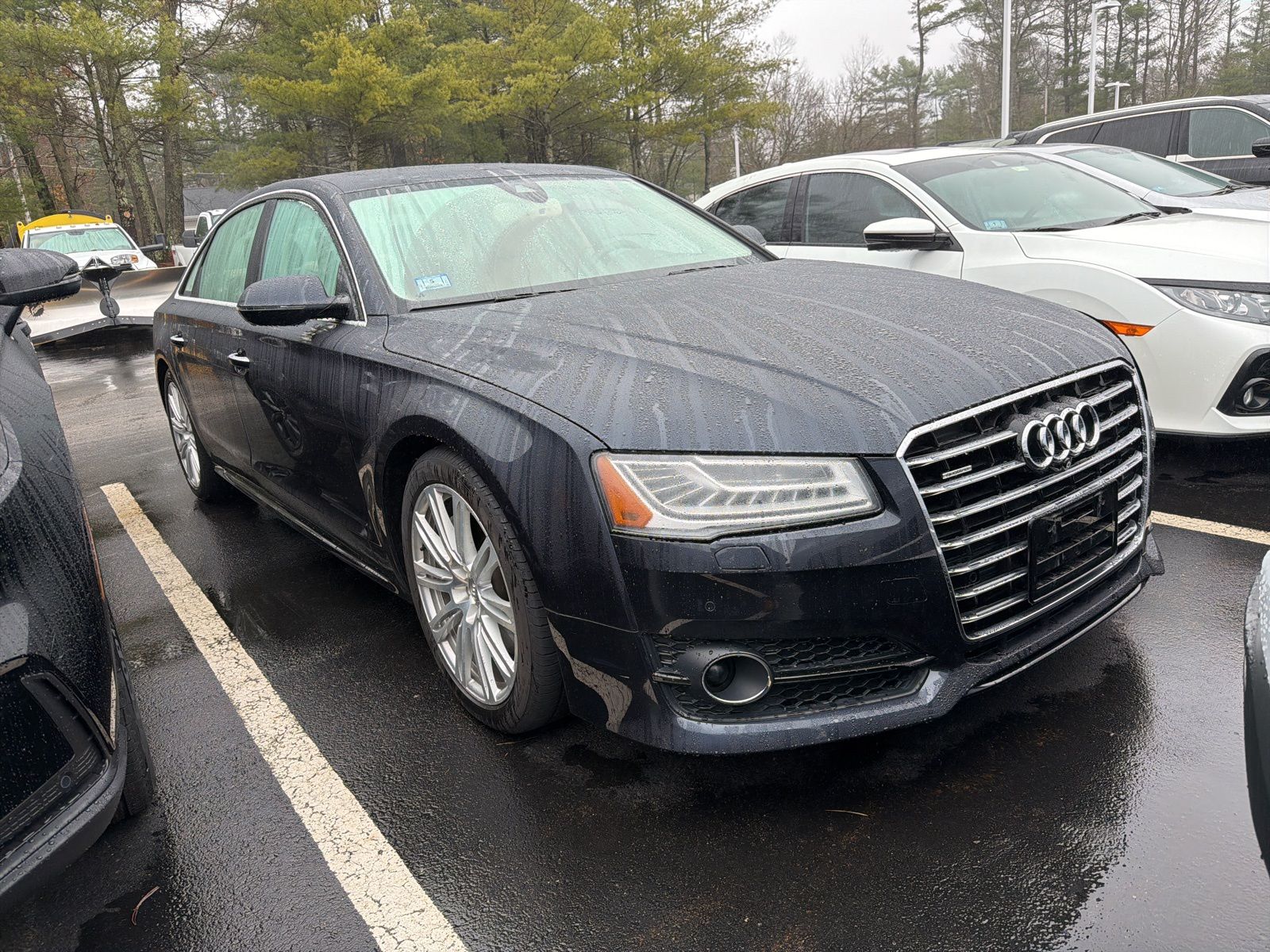 Moonlight Blue Metallic 2016 Audi A8 4.0T quattro AWD Sedan 8-Speed Automatic
