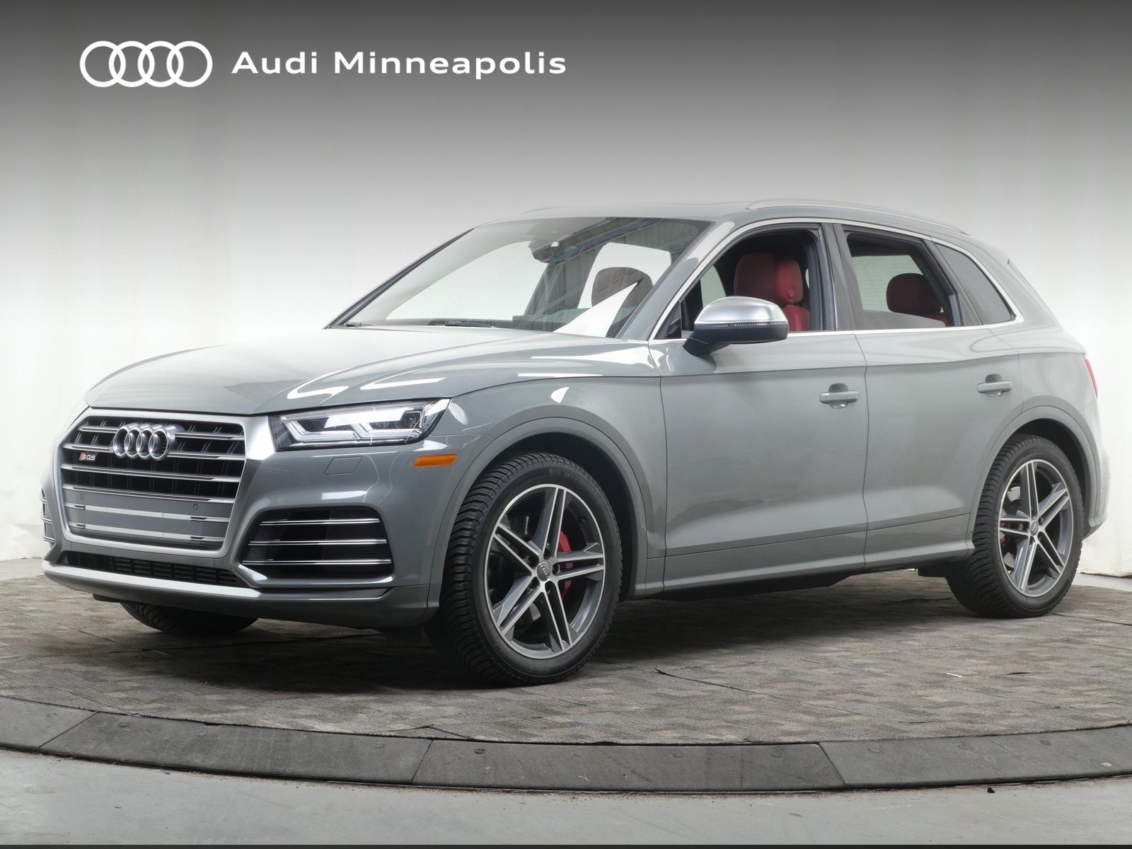 Quantum Gray 2019 Audi SQ5 3.0T quattro Premium Plus AWD SUV / Crossover All-Wheel Drive 8-Speed Automatic