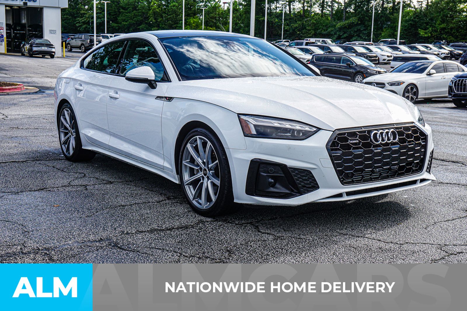Used 2025 White Audi 45 S line Premium Plus image 5