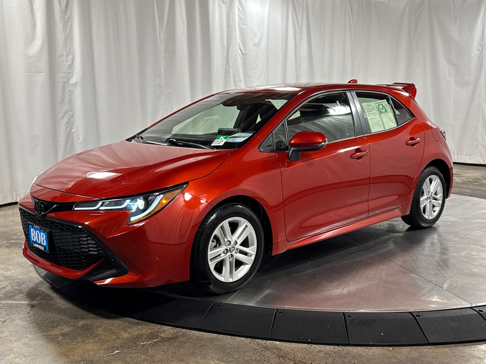 Smoked Paprika Metallic 2020 Toyota Corolla Hatchback SE FWD Hatchback Front-Wheel Drive Continuously Variable Transmission