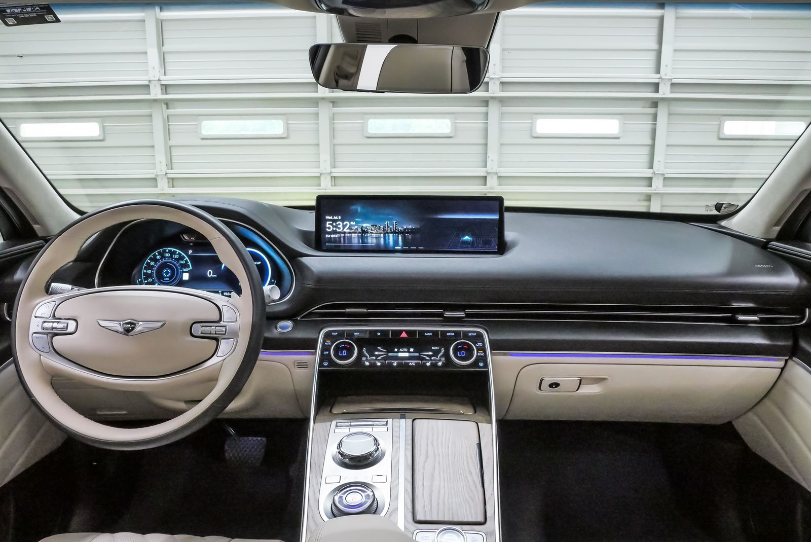 2023 Genesis GV80 3.5T Silver at Emmons Autoplex