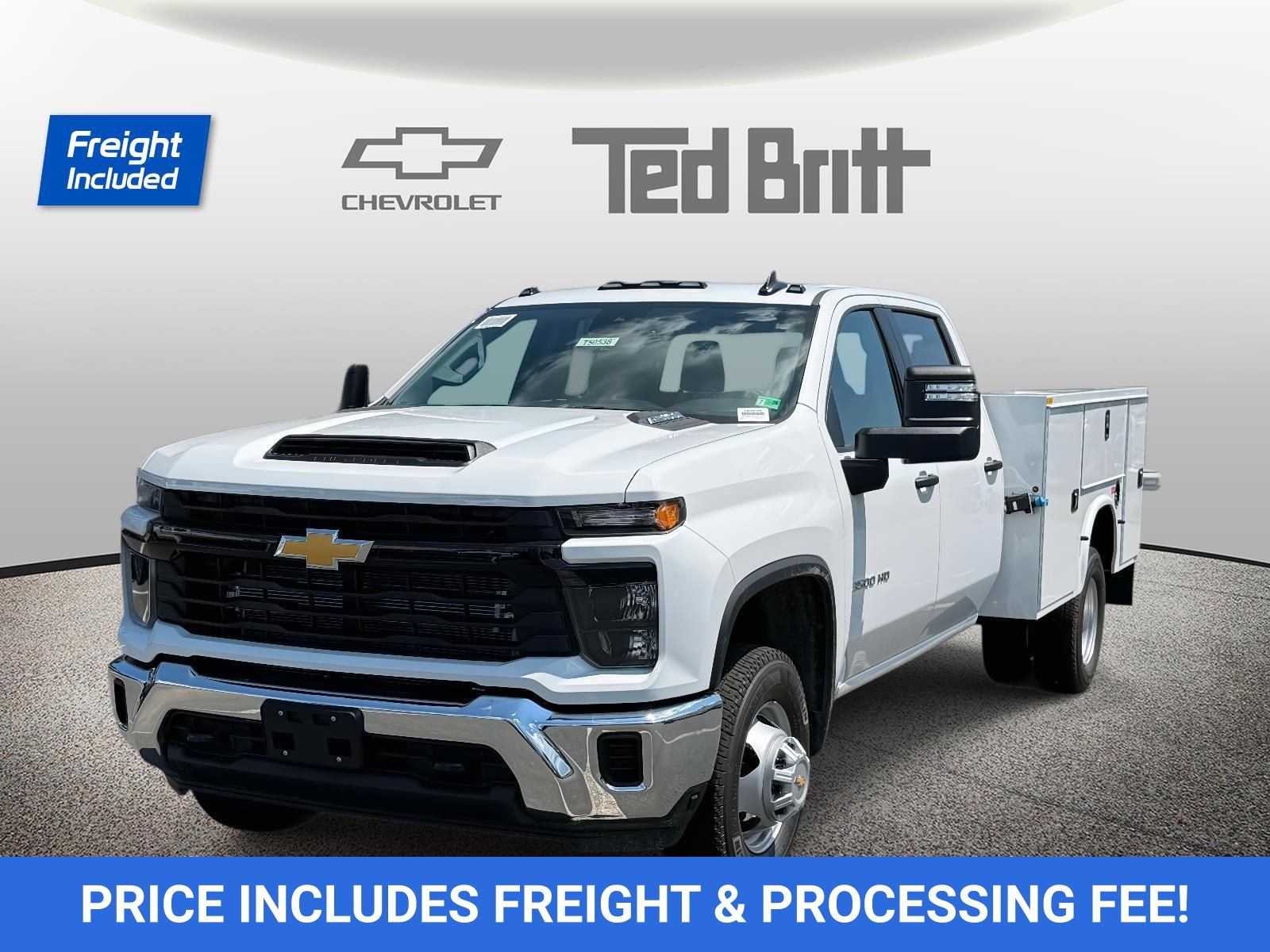 2025 Chevrolet Silverado 3500HD Work Truck Crew Cab LB 4WD