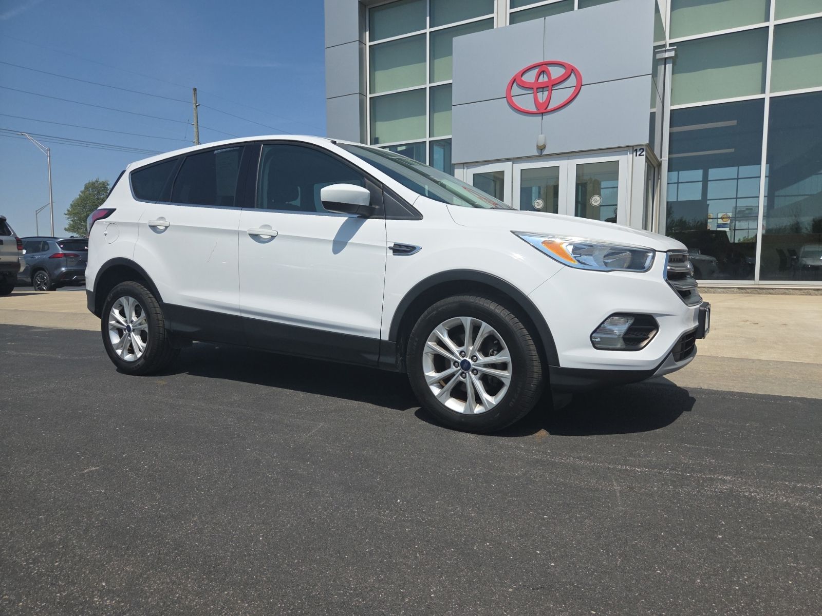 Used 2017 Ford Escape SE with VIN 1FMCU0GD9HUD16653 for sale in Whitestown, IN