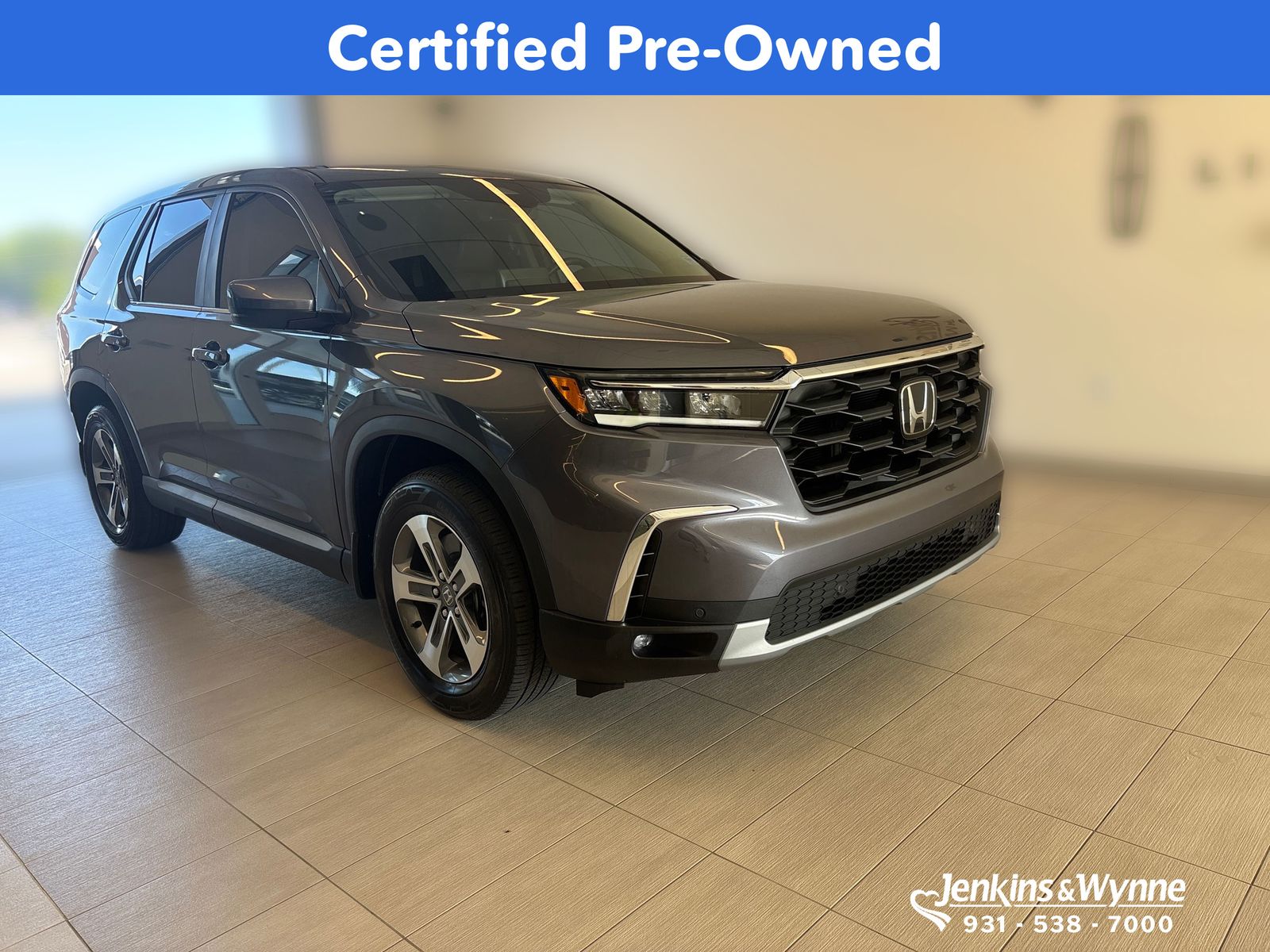 Sonic Gray Pearl 2024 Honda Pilot SUV / Crossover Front-Wheel Drive Automatic