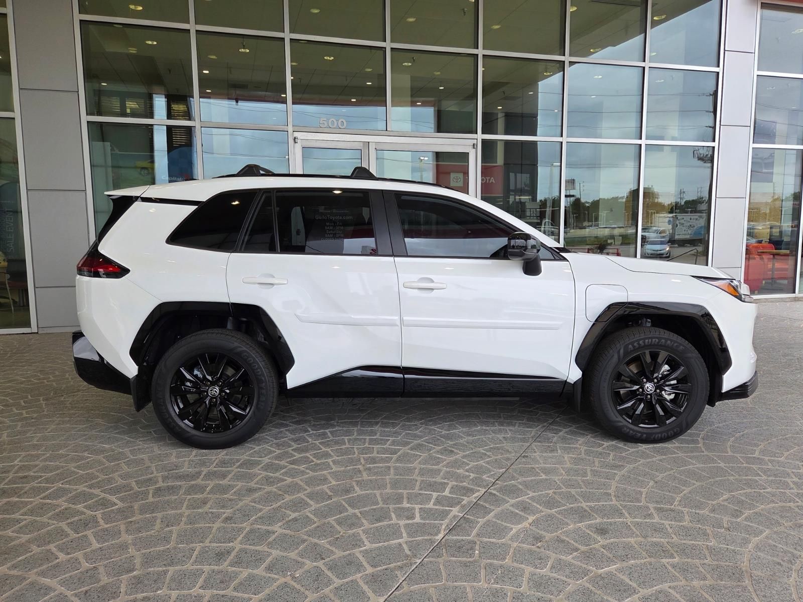 2026 Toyota RAV4 Plug-In Hybrid SE White at Gullo Toyota