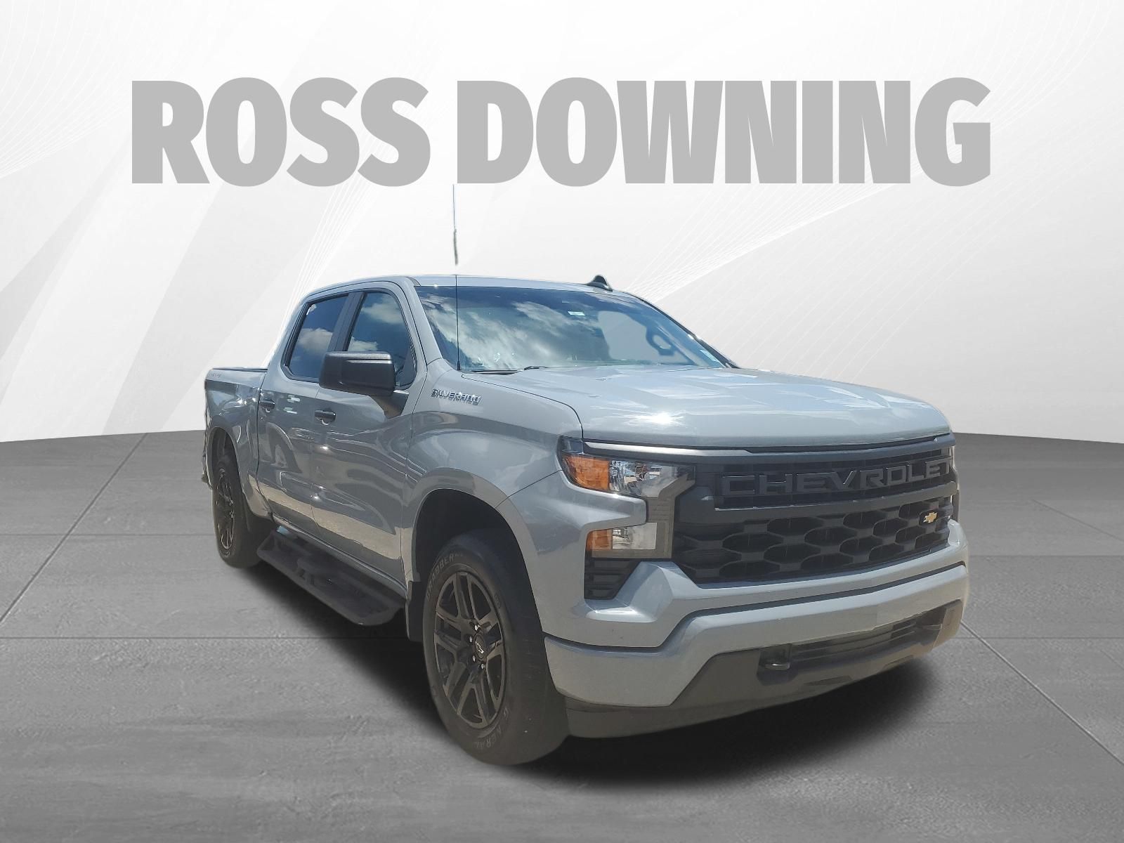 2024 Chevrolet Silverado 1500 Custom Gray at Supreme Chevrolet of Gonzales