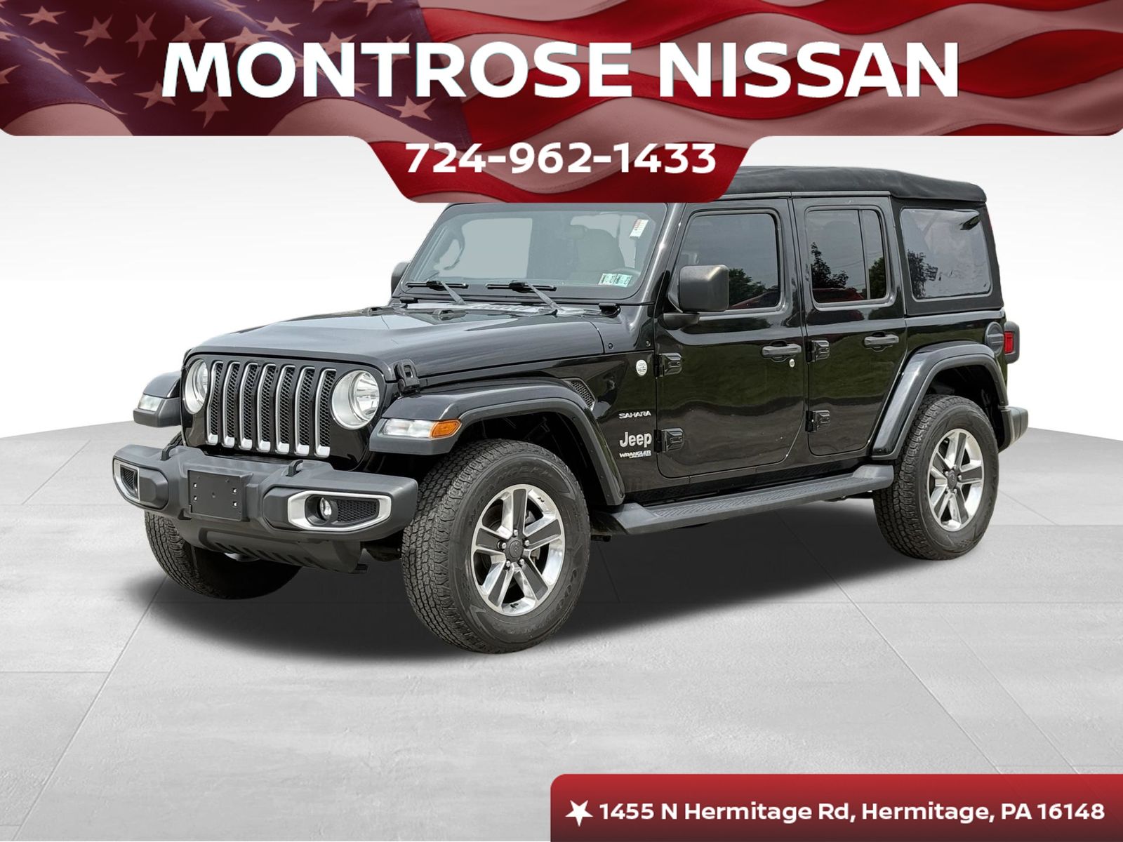 Black Clearcoat 2018 Jeep Wrangler SUV / Crossover Four-Wheel Drive 8-Speed Automatic