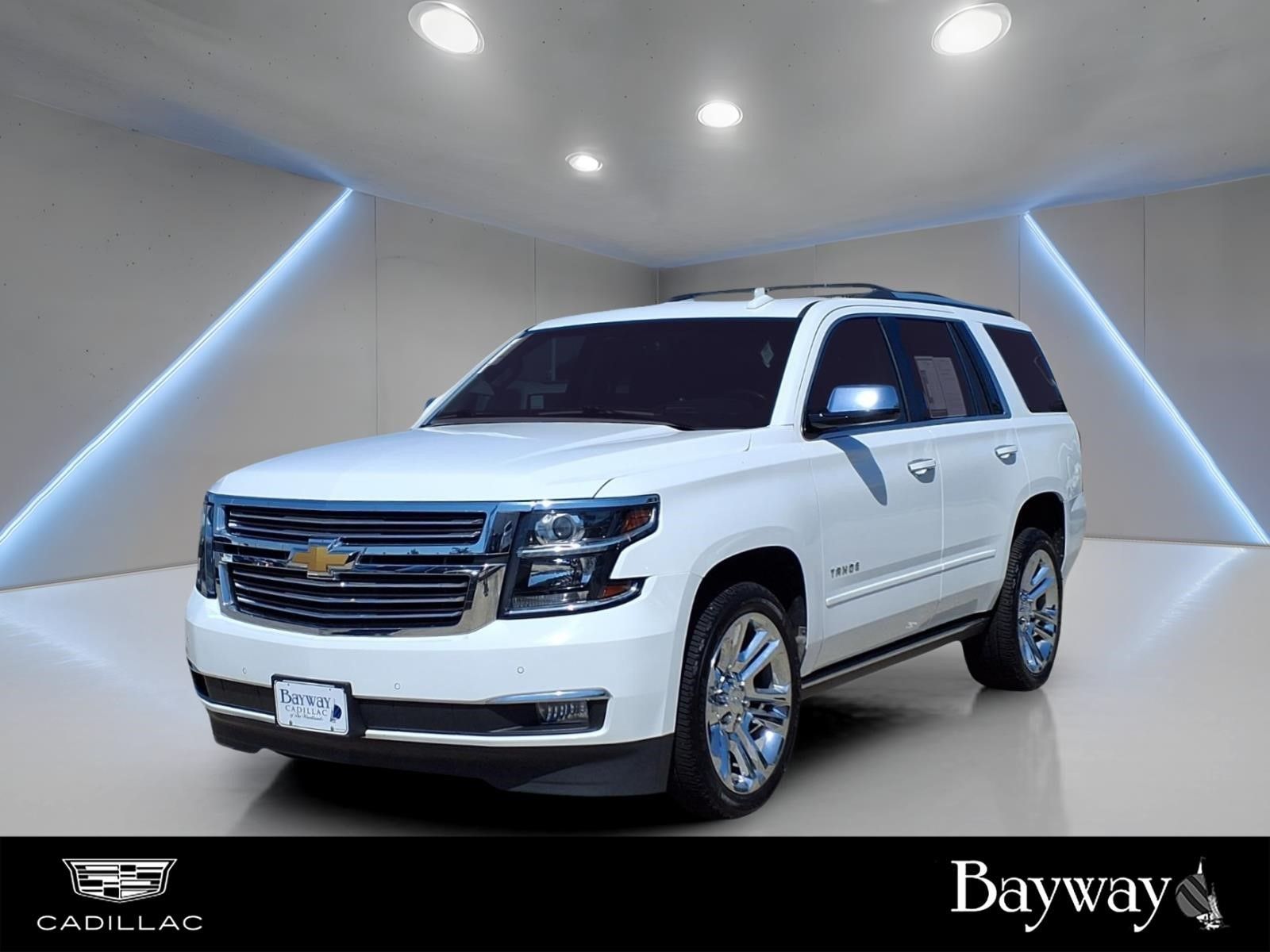 2020 Chevrolet Tahoe Premier White at Classic Elite Chevrolet Sugar Land