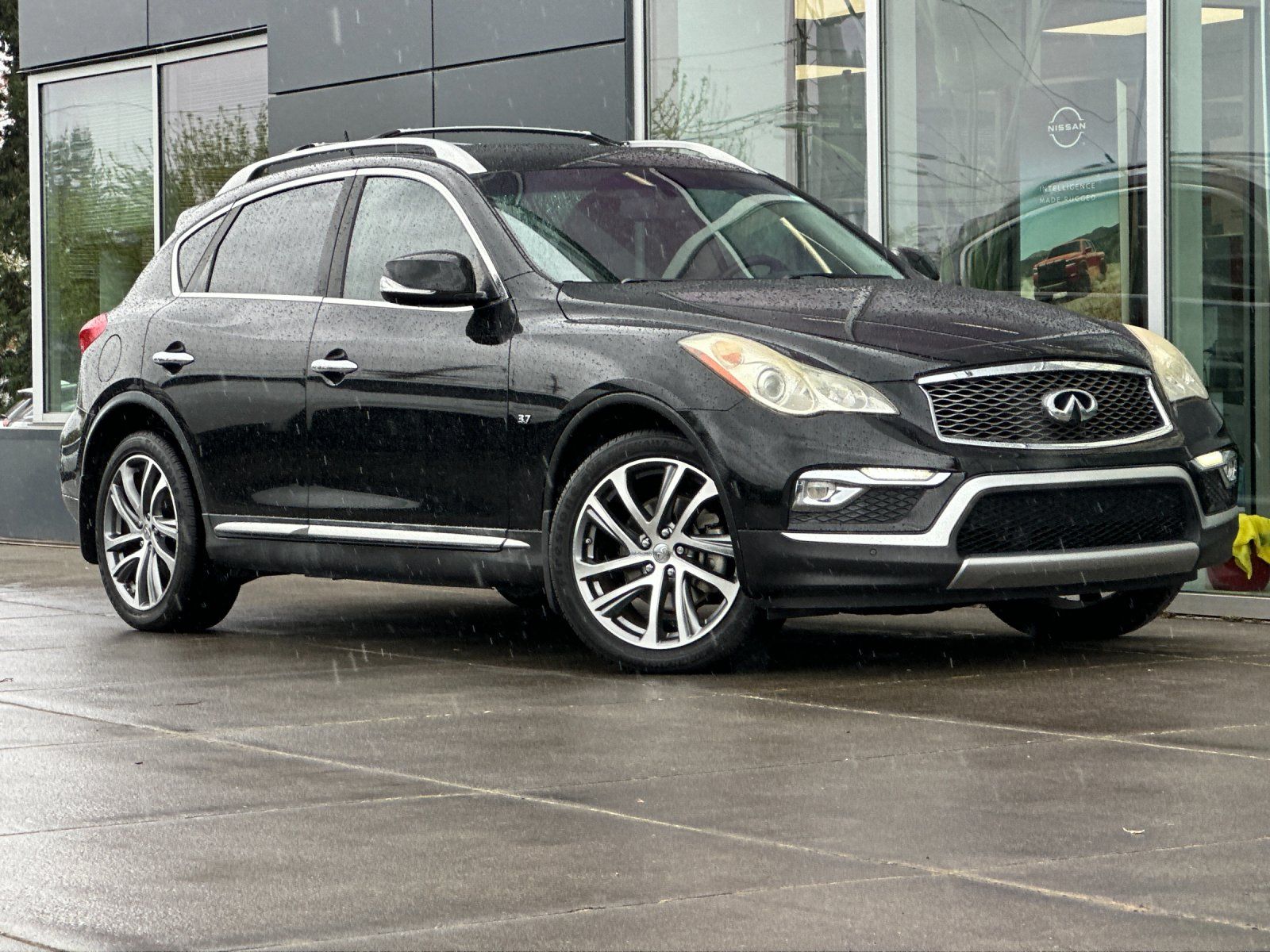 Black Obsidian 2016 INFINITI QX50 AWD SUV / Crossover All-Wheel Drive 7-Speed Automatic