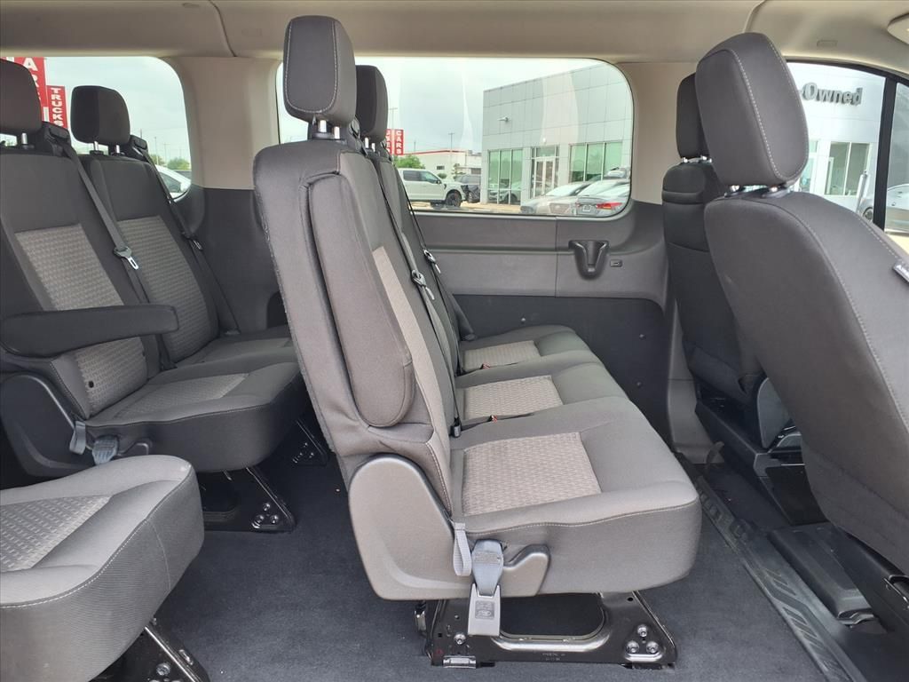 2023 Ford Transit-350 XLT White at North Houston Mitsubishi