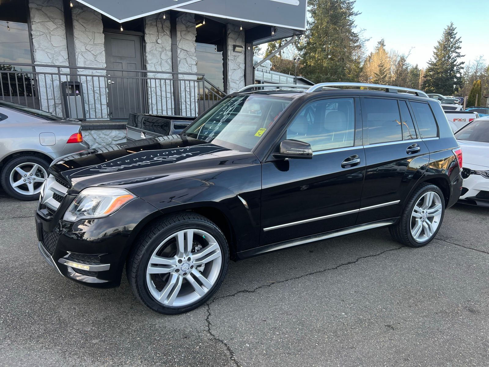 Black 2014 Mercedes-Benz GLK SUV / Crossover All-Wheel Drive 7-Speed Automatic