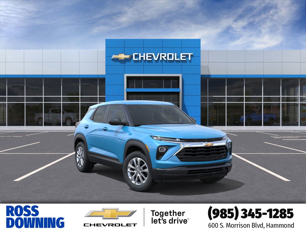 2026 Chevrolet TrailBlazer LS Blue at Supreme Chevrolet of Gonzales
