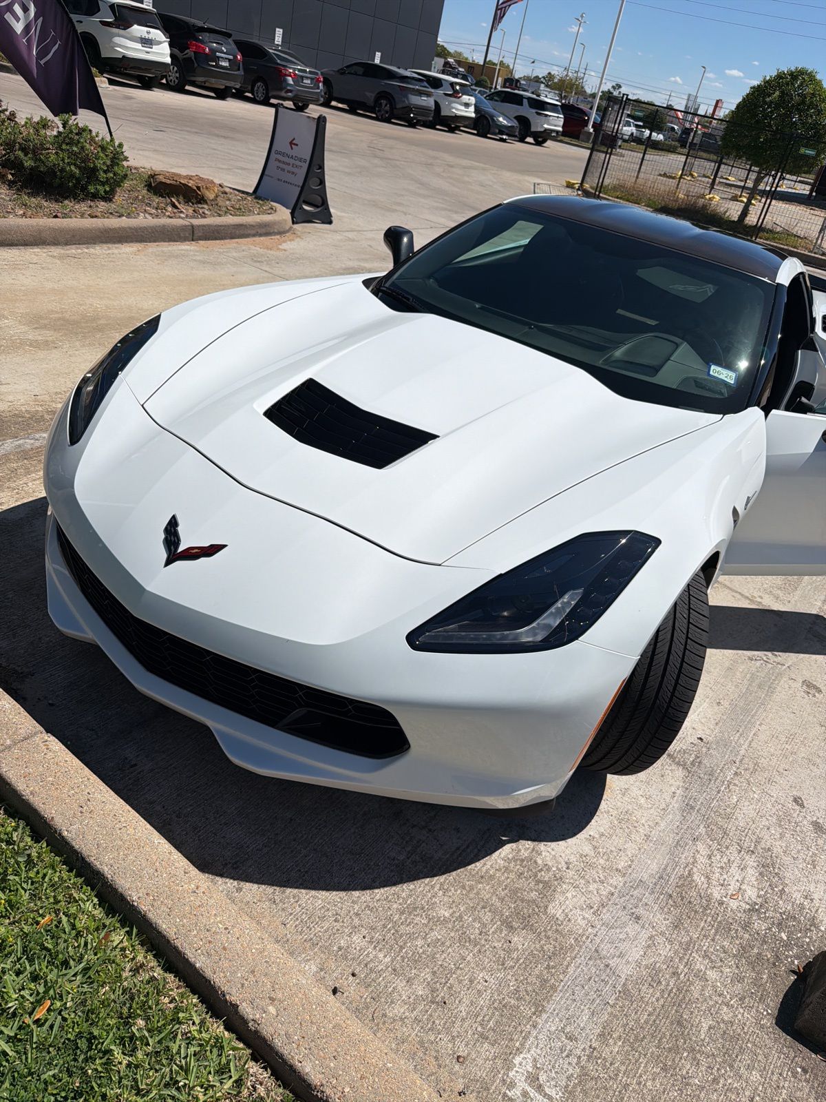 Arctic White 2015 Chevrolet Corvette Stingray Z51 3LT Coupe RWD Coupe Rear-Wheel Drive 8-Speed Automatic