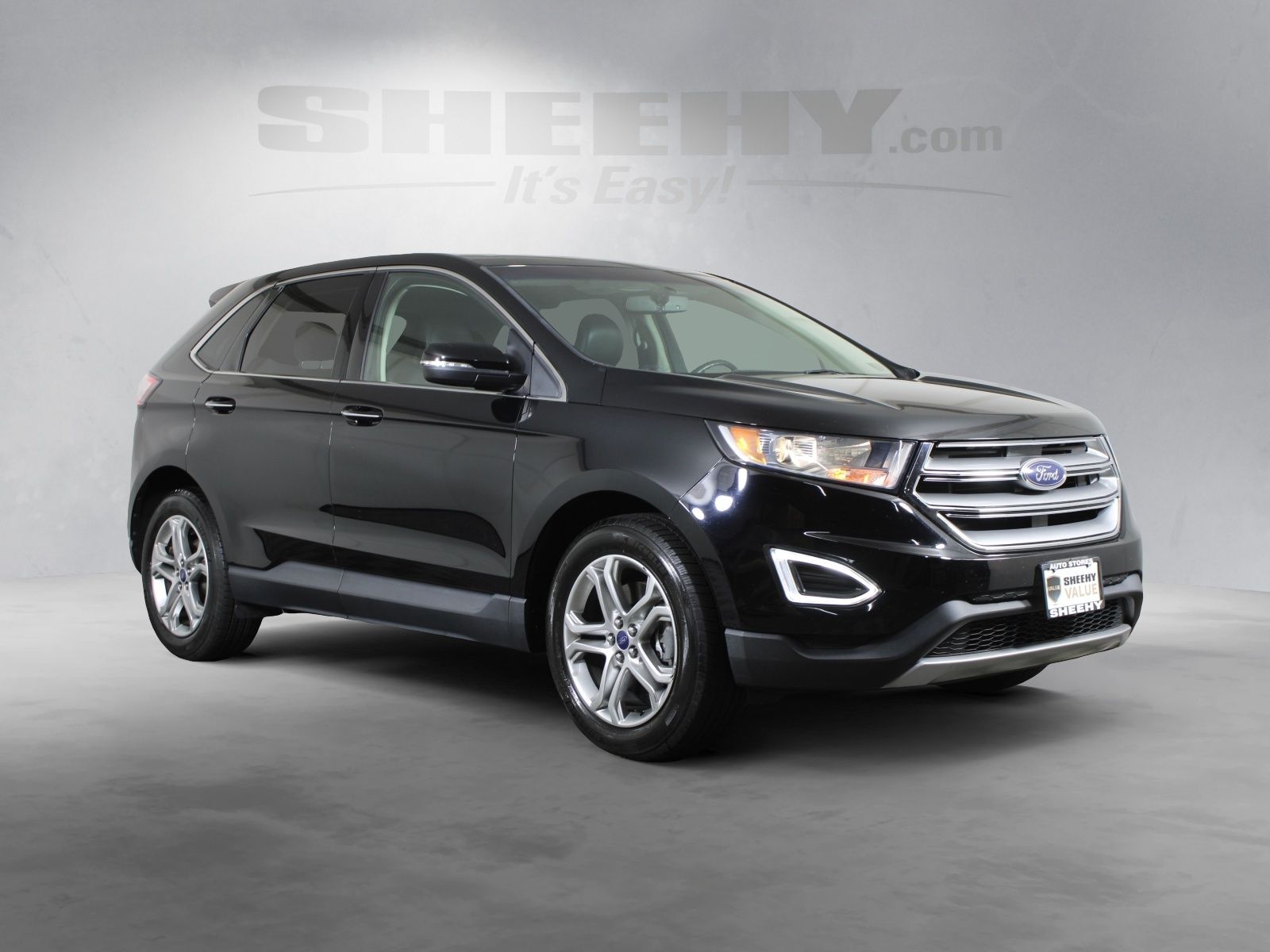 Certified Used 2017 Shadow Black Ford Titanium image 2