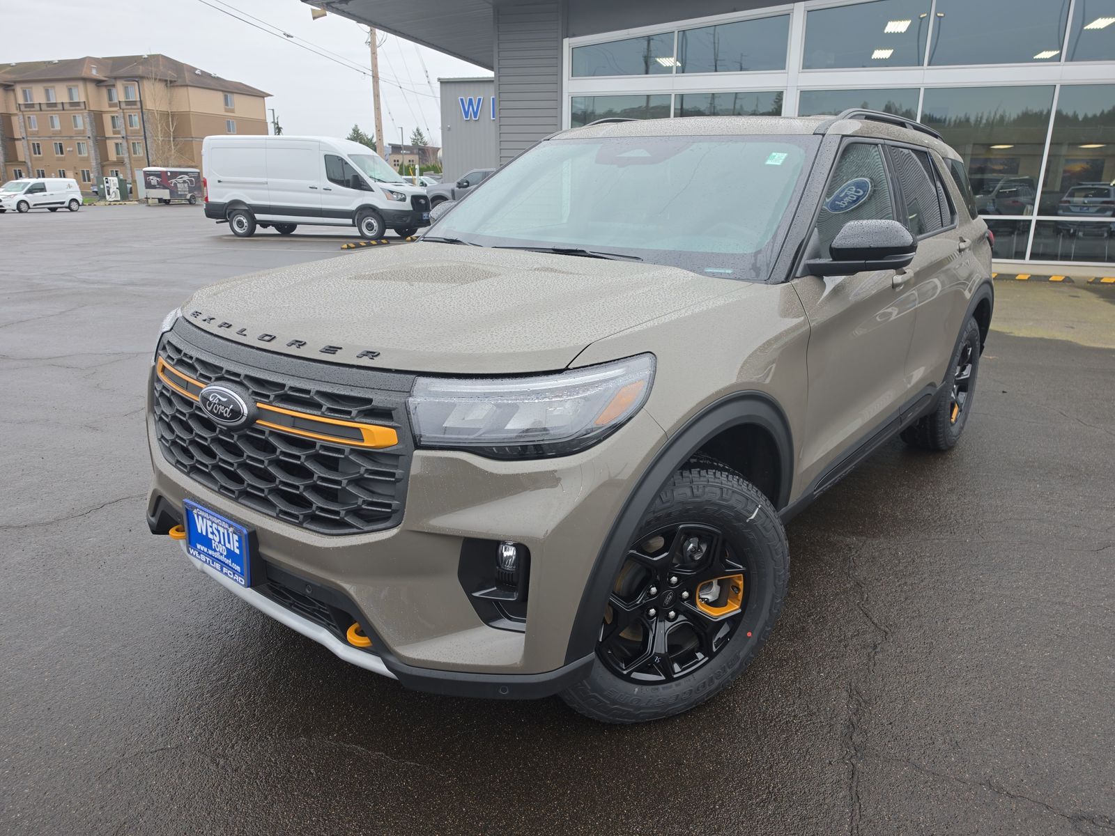 Marsh Gray 2026 Ford Explorer Tremor AWD SUV / Crossover All-Wheel Drive Automatic