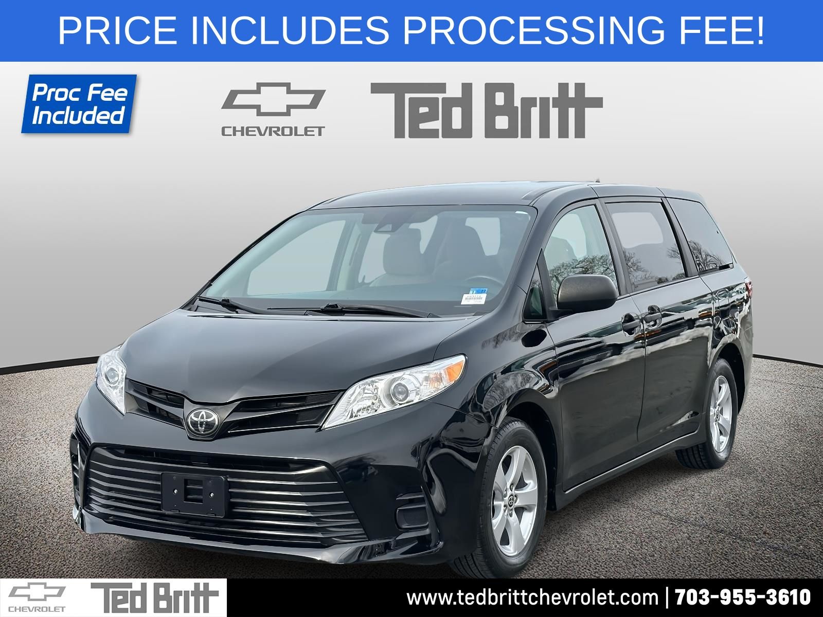 2020 Toyota Sienna L 7-Passenger FWD