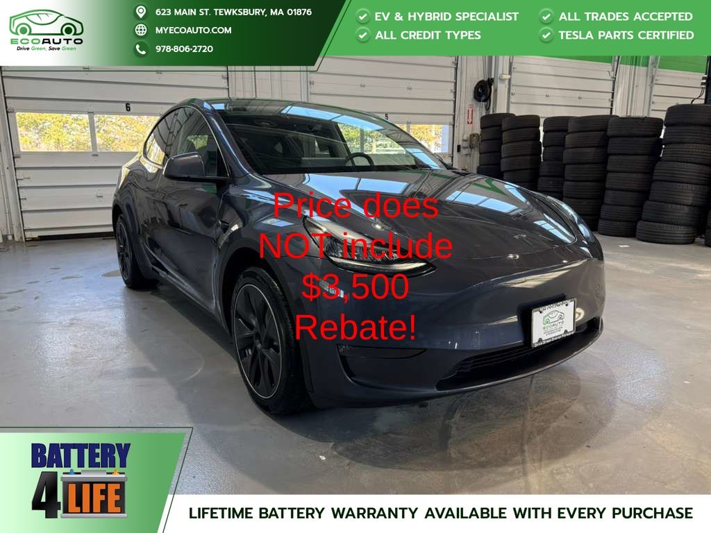 Silver 2023 Tesla Model Y Long Range AWD SUV / Crossover All-Wheel Drive 1-Speed Automatic