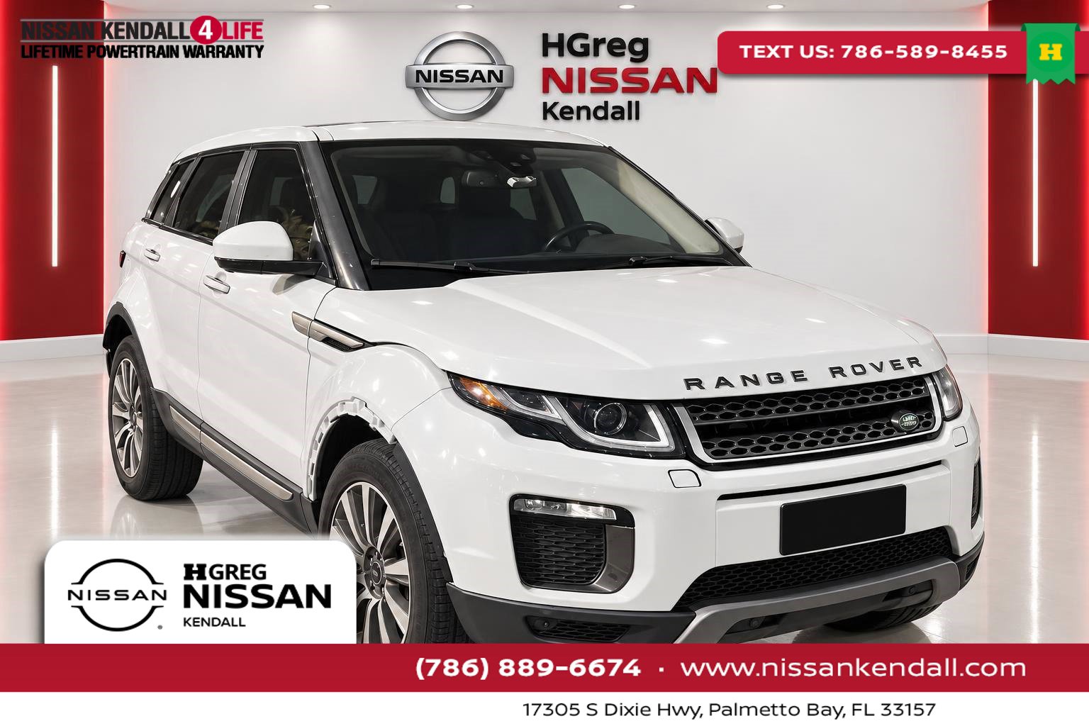 White 2016 Land Rover Range Rover Evoque SUV / Crossover All-Wheel Drive 9-Speed Automatic