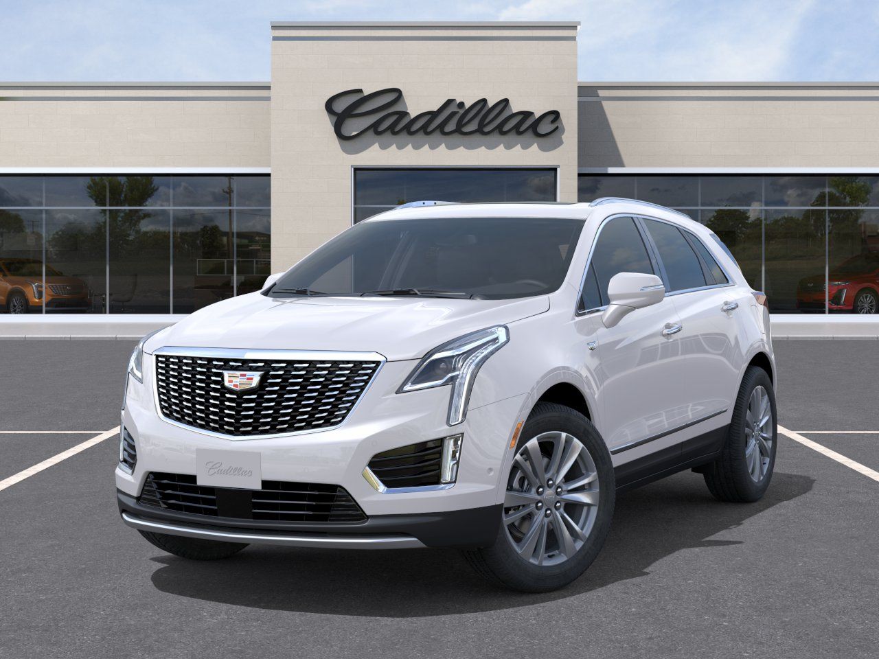 2026 Cadillac XT5 Premium Luxury White at Ross Downing Buick GMC