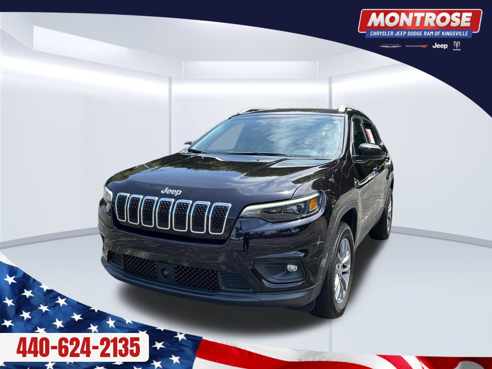 Red (Sangria Metallic Clearcoat) 2021 Jeep Cherokee SUV / Crossover Four-Wheel Drive 9-Speed Automatic