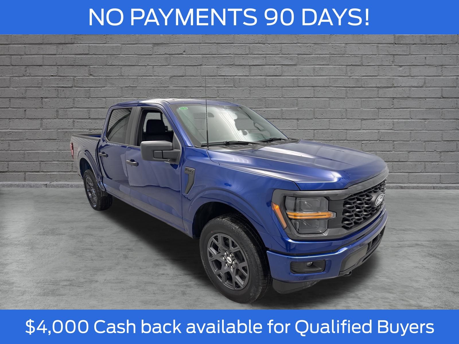 Argon Blue Metallic 2026 Ford F-150 Pickup Truck Four-Wheel Drive Automatic