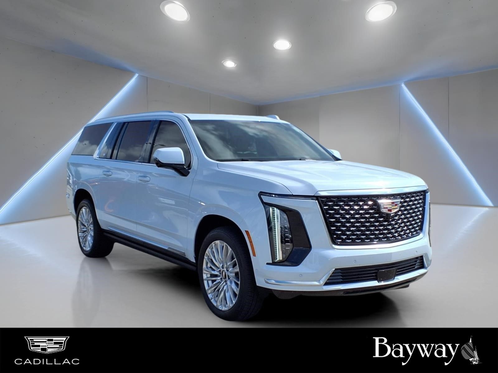2026 Cadillac Escalade ESV Luxury White at Bayway Cadillac of The Woodlands