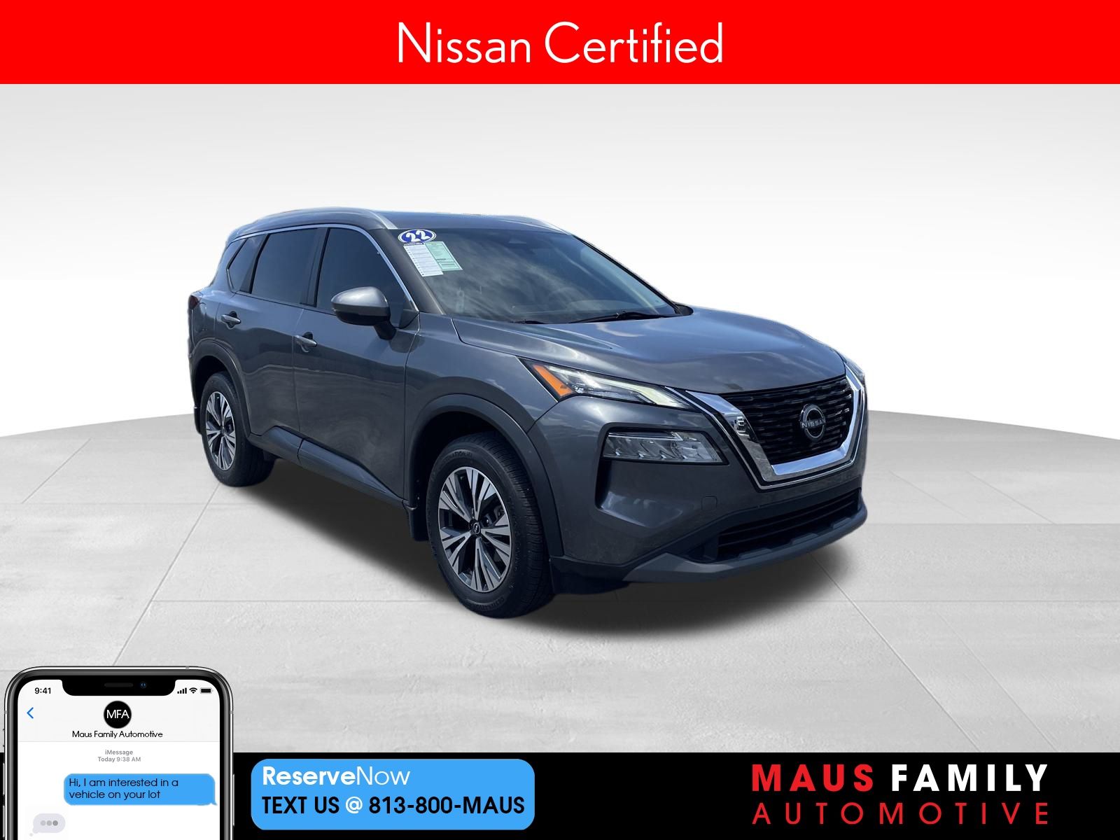 2022 Nissan Rogue SV FWD