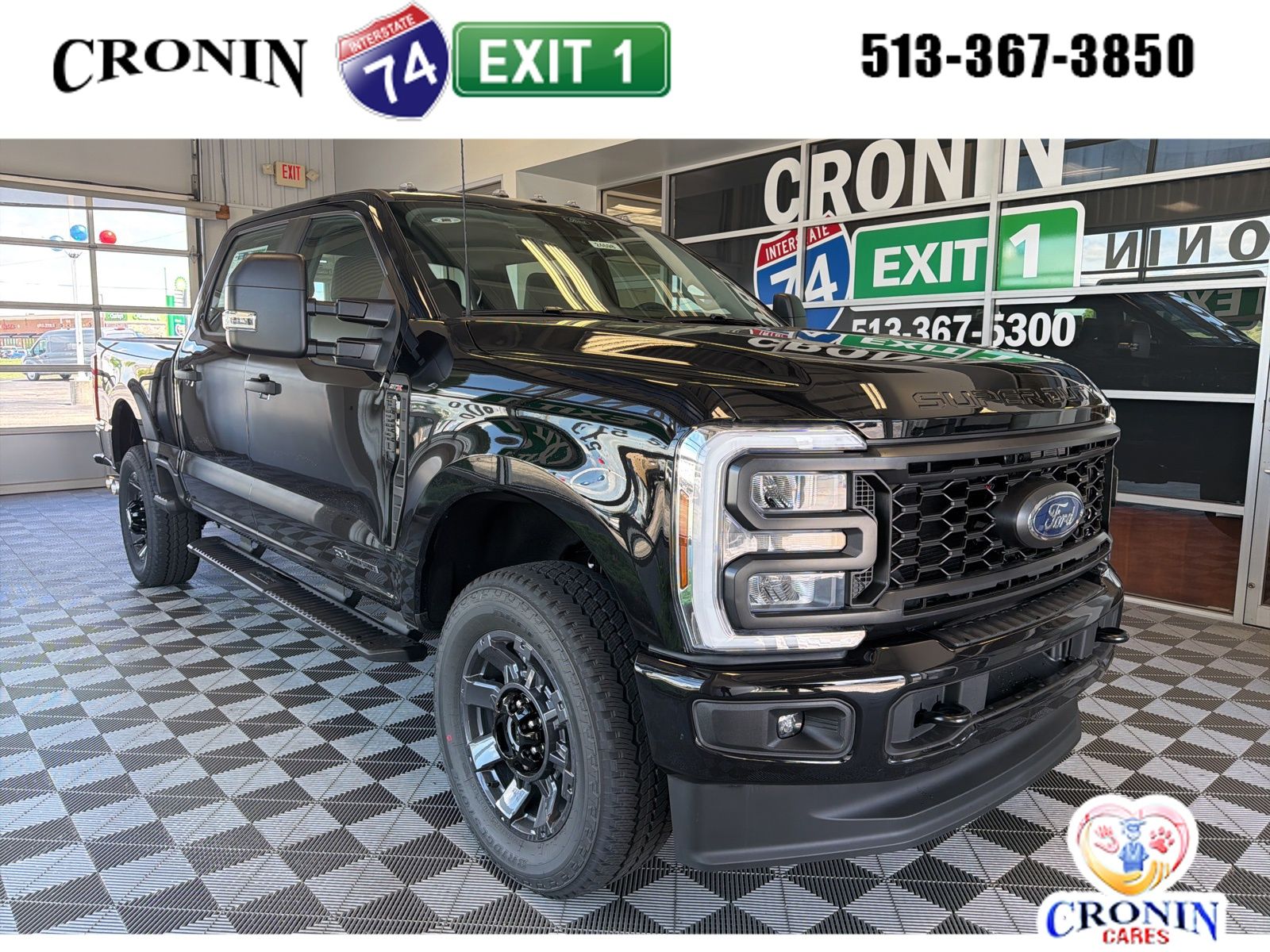 Agate Black Metallic 2026 Ford F-250 Super Duty Pickup Truck Four-Wheel Drive Automatic