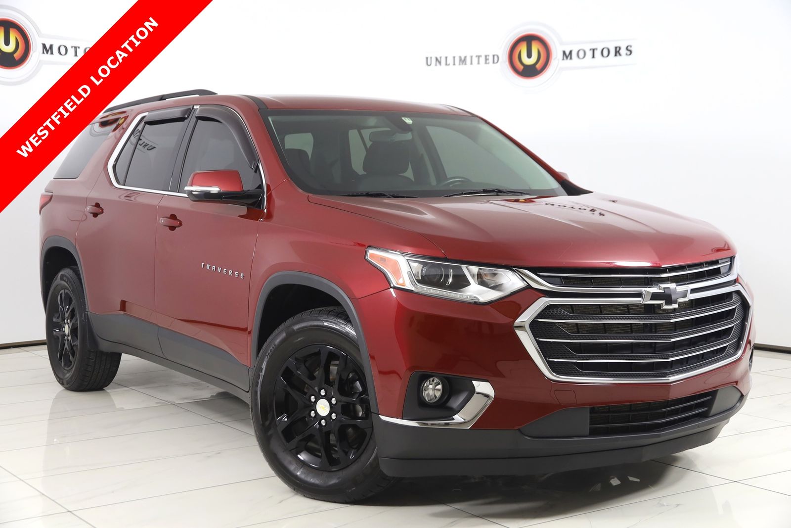 Cajun Red Tintcoat 2020 Chevrolet Traverse LT Cloth FWD SUV / Crossover Front-Wheel Drive 9-Speed Automatic