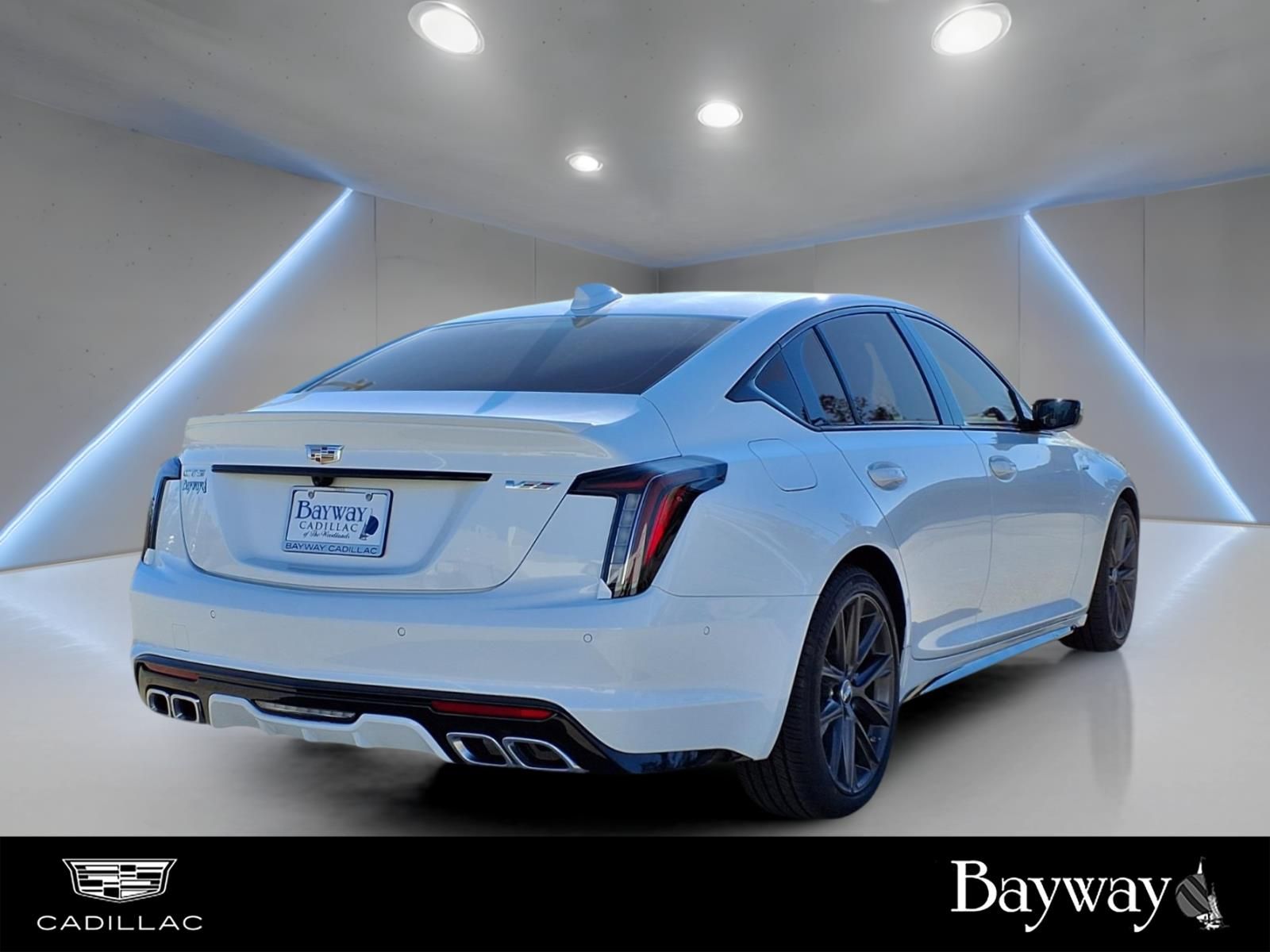 2026 Cadillac CT5 V-Series White at Bayway Cadillac of The Woodlands